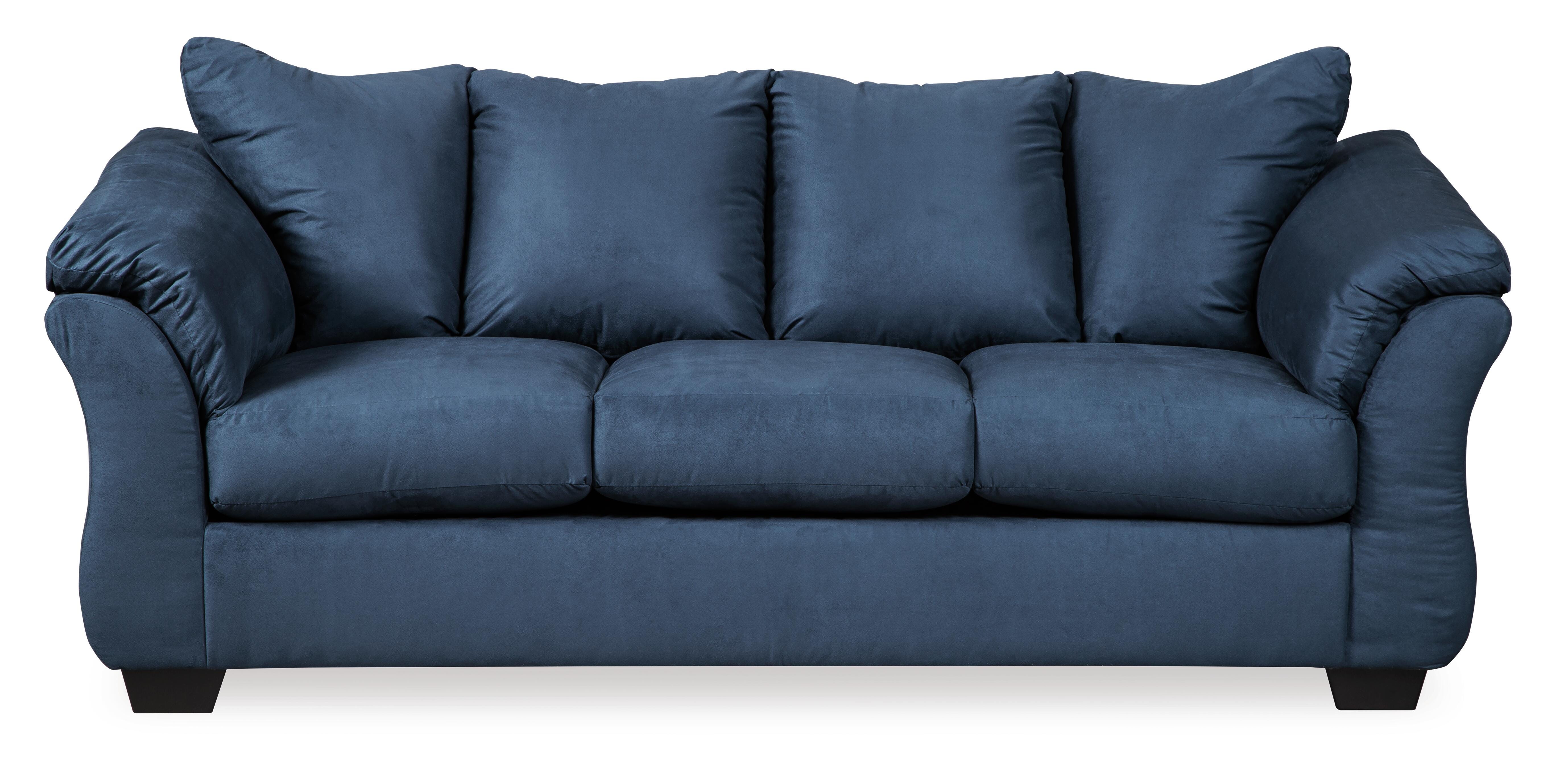 Darcy Full Sofa Sleeper, Blue, large