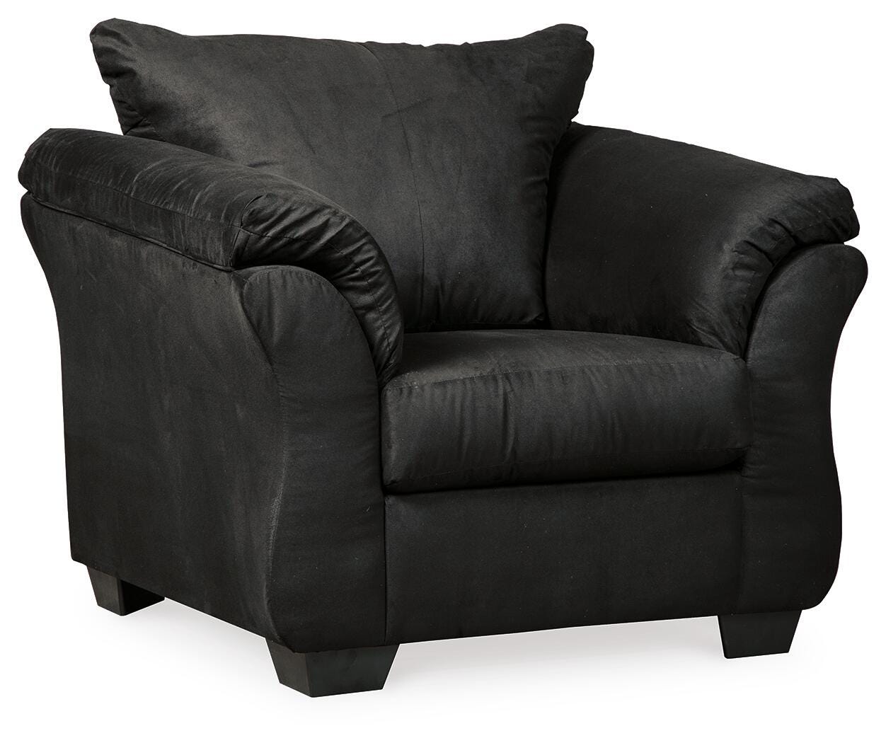 Darcy Chair, Black, large