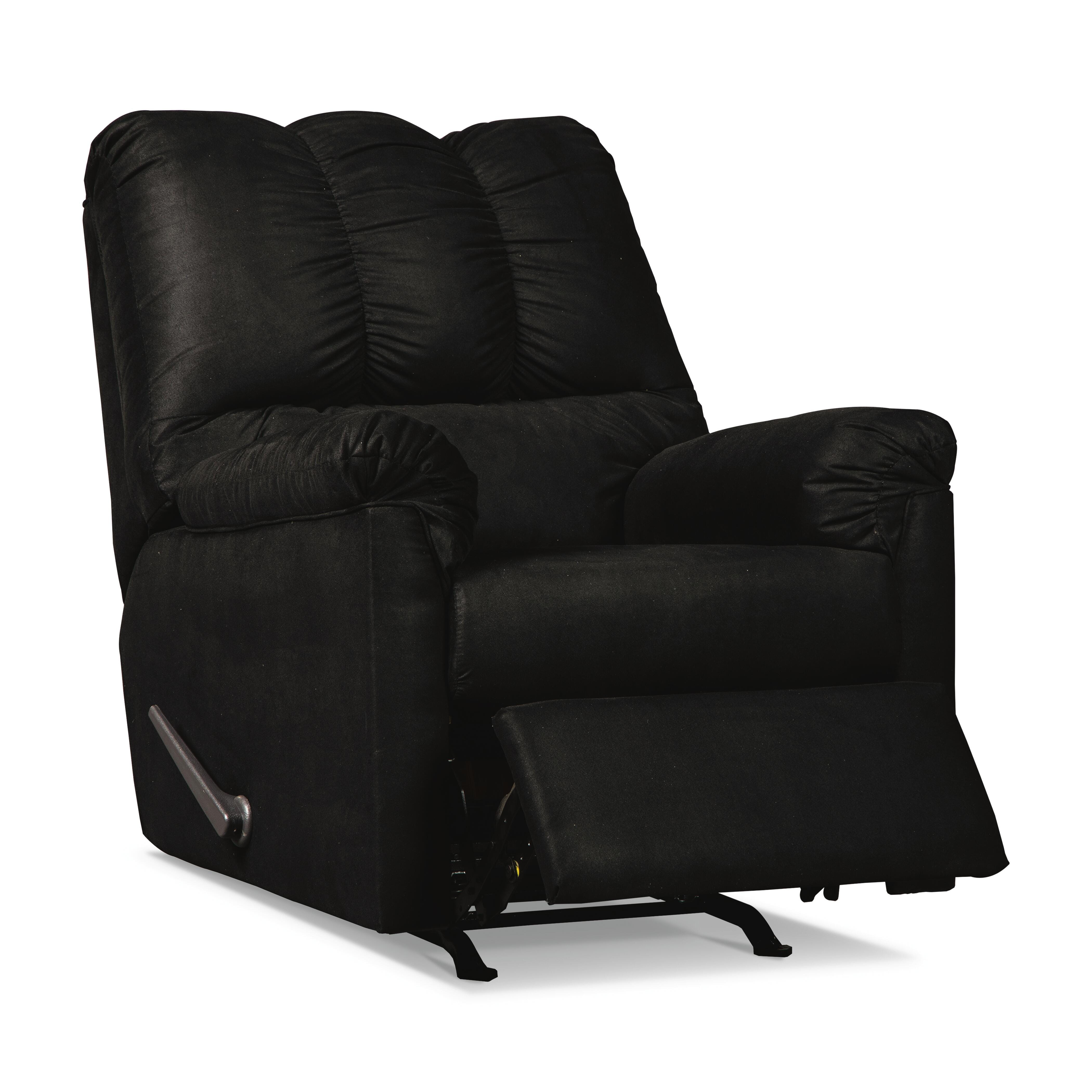 Darcy Recliner, Black, large