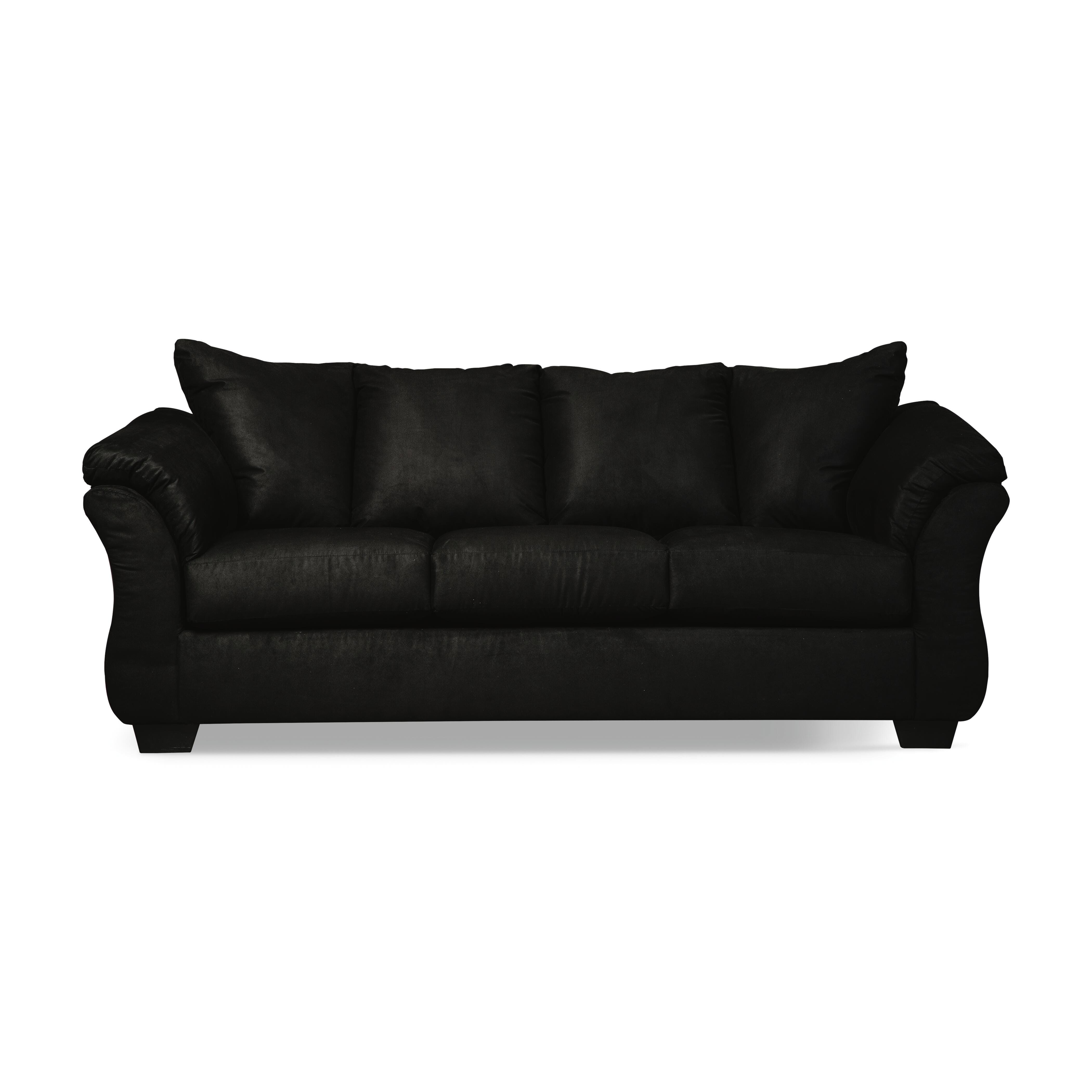 Darcy Sofa, Black, large