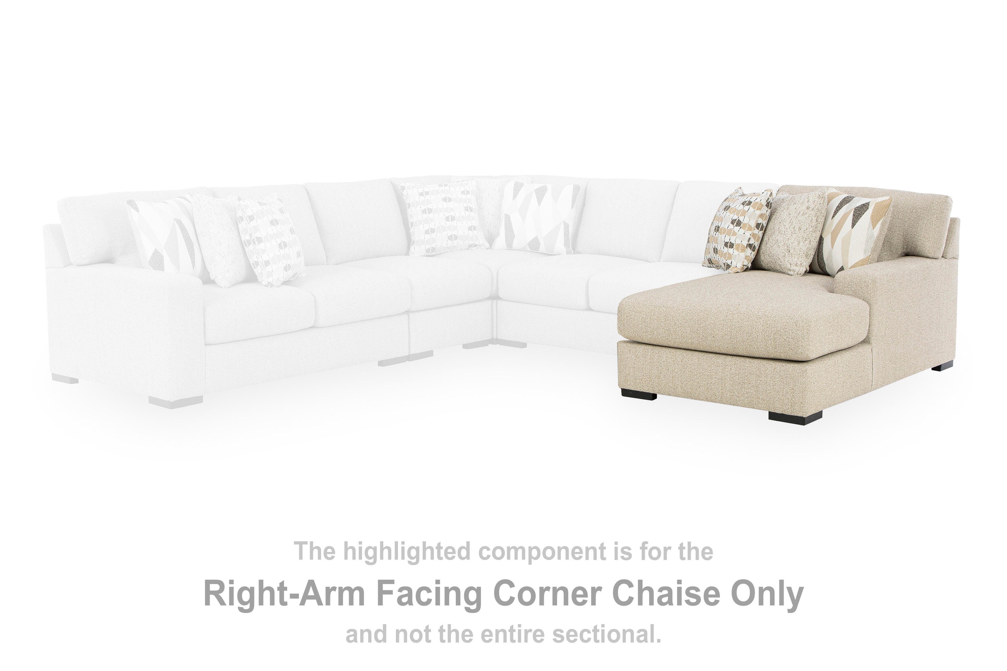 Laurelgrove Chaise esquinera con brazo derecho - image 2