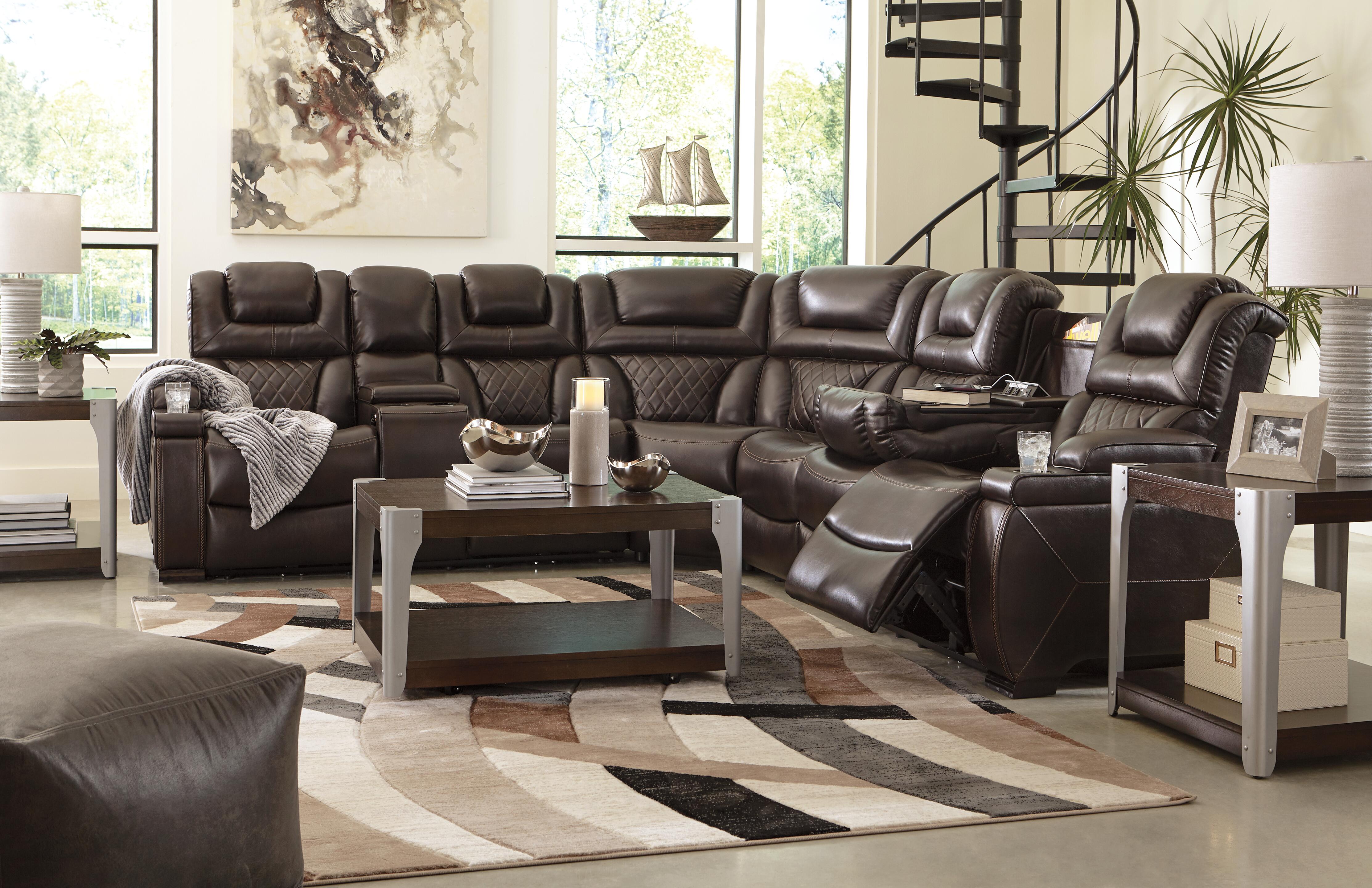 Warnerton 3-Piece Power Reclining Sectional - image 4