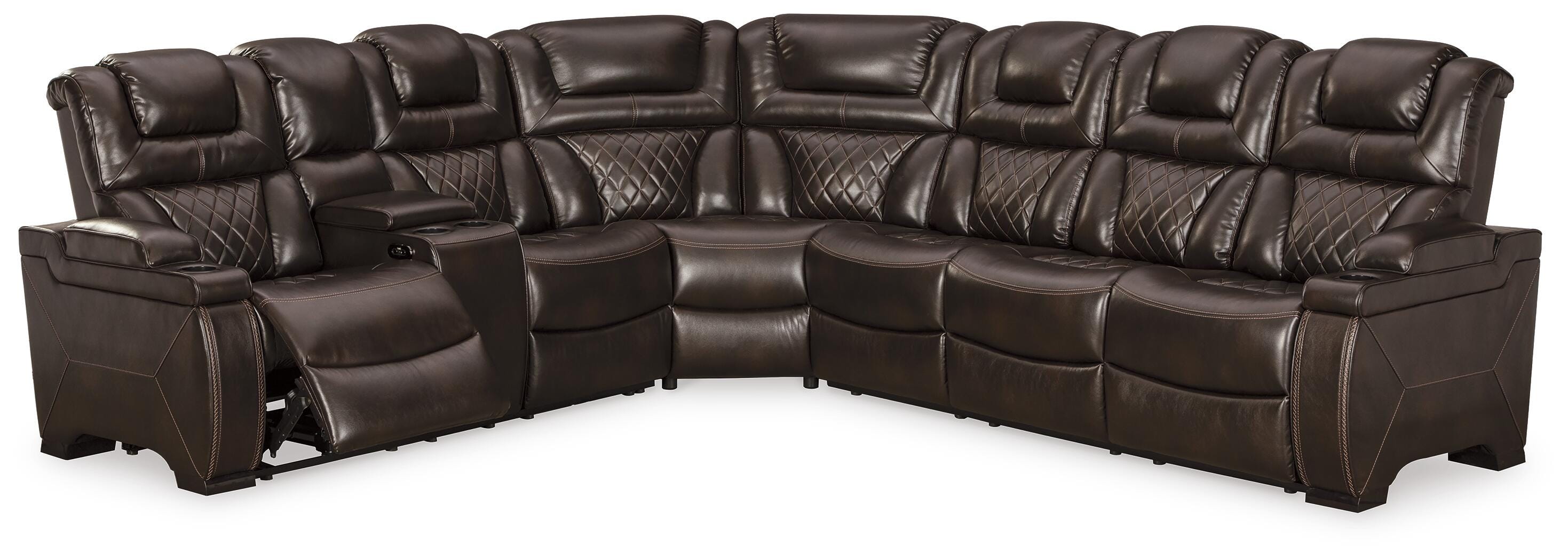 Warnerton 3-Piece Power Reclining Sectional - image 2