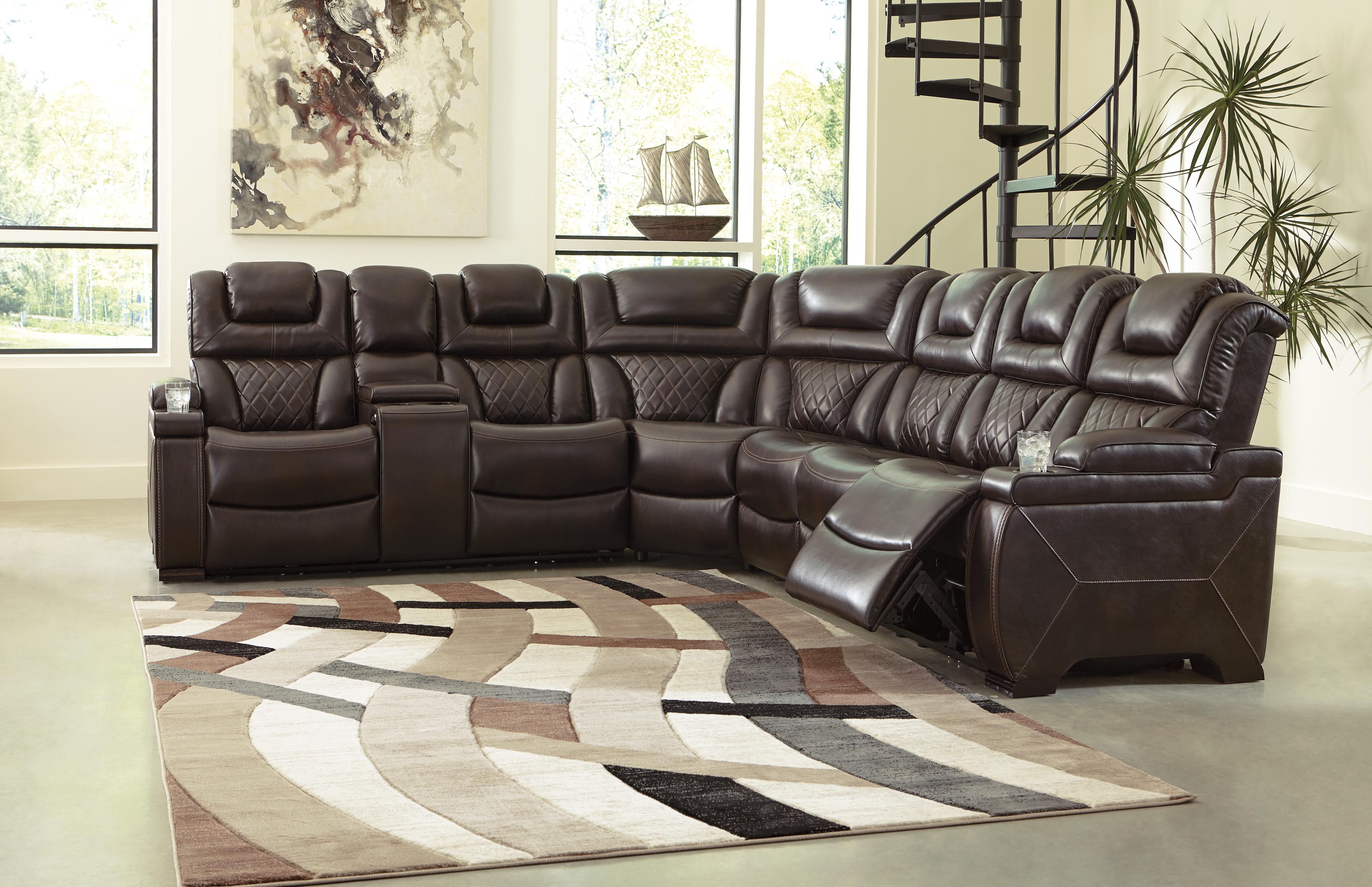 Warnerton 3-Piece Power Reclining Sectional - image 1