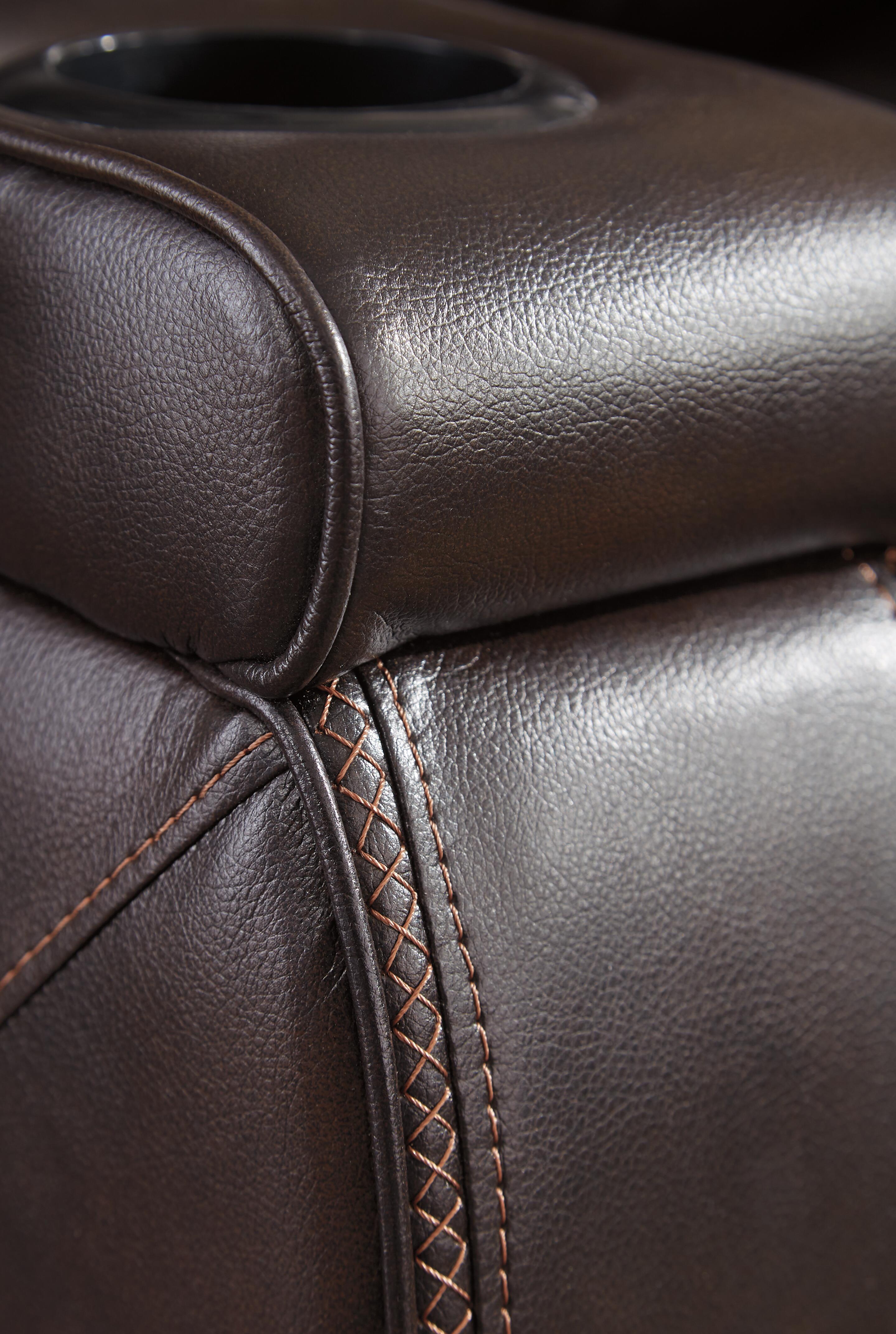 Warnerton Power Reclining Loveseat with Console - image 10