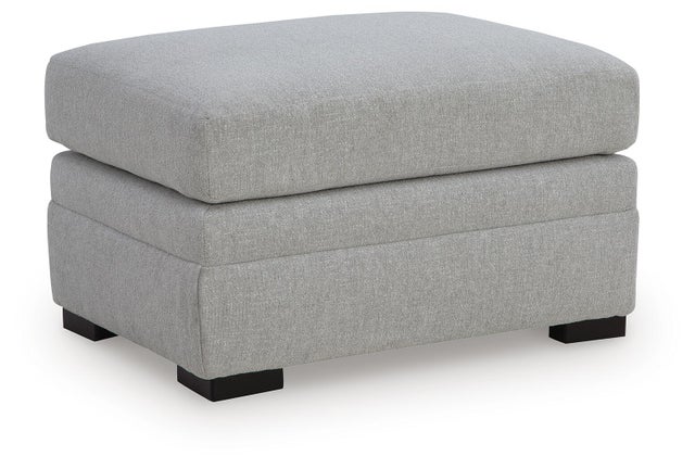 Ivory Brook Next-Gen Nuvella™ Performance Fabric Ottoman, Dusk