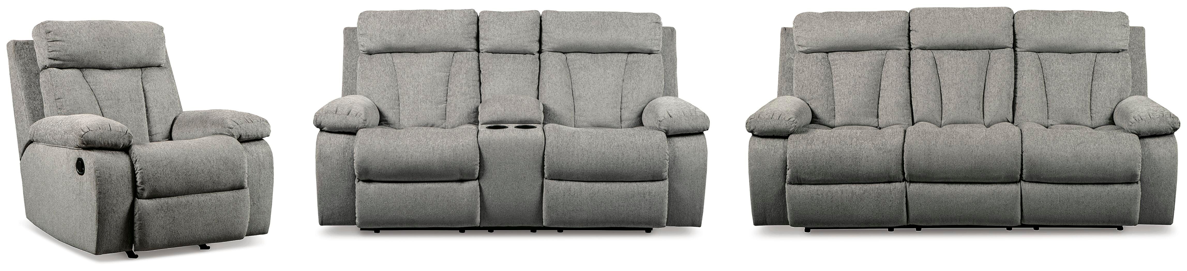 Mitchiner Reclining Sofa, Loveseat and Recliner - image 2