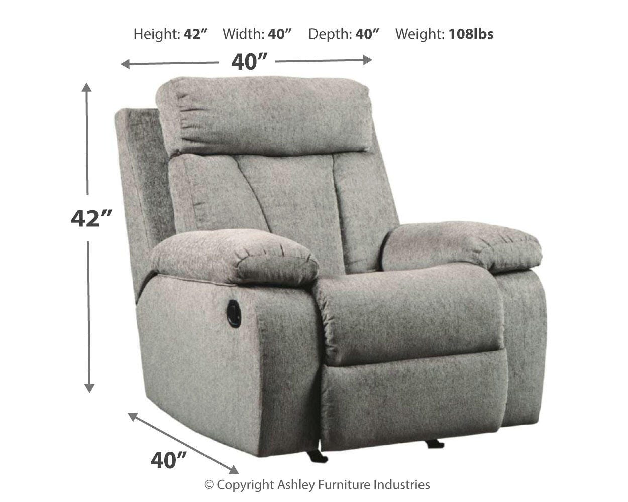 Mitchiner Reclining Sofa, Loveseat and Recliner - image 11