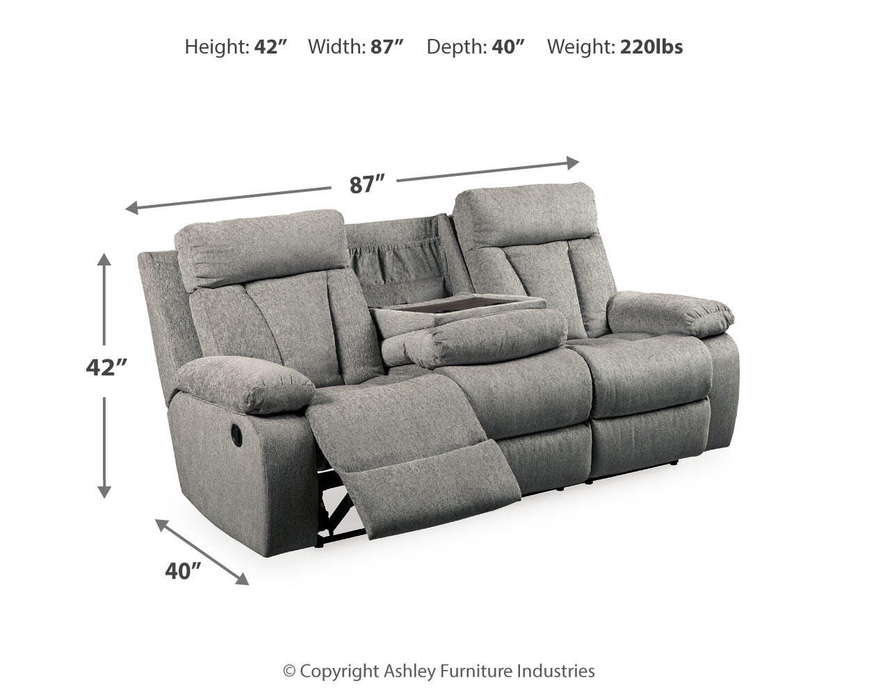 Mitchiner Reclining Sofa, Loveseat and Recliner - image 12