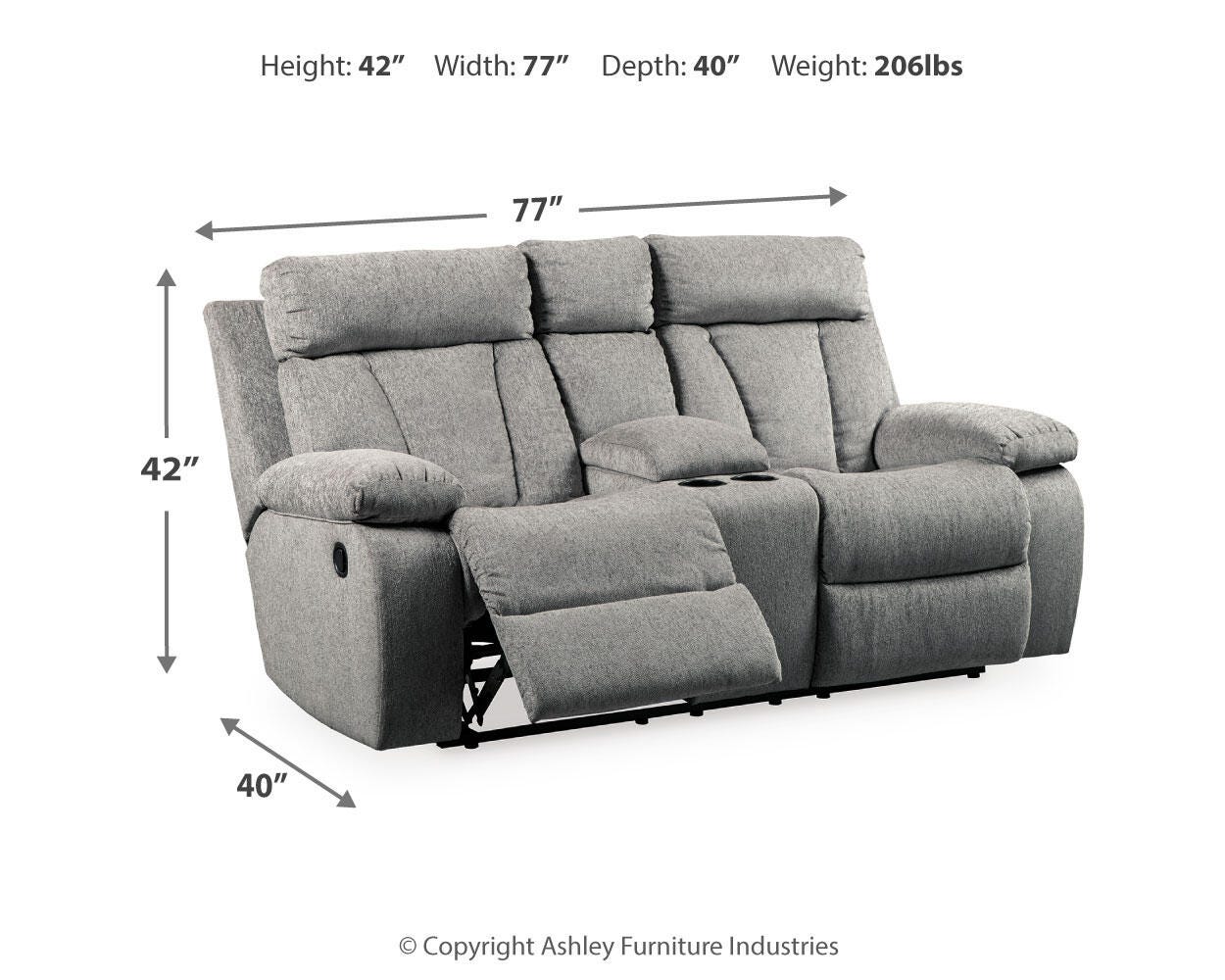 Mitchiner Reclining Sofa, Loveseat and Recliner - image 13