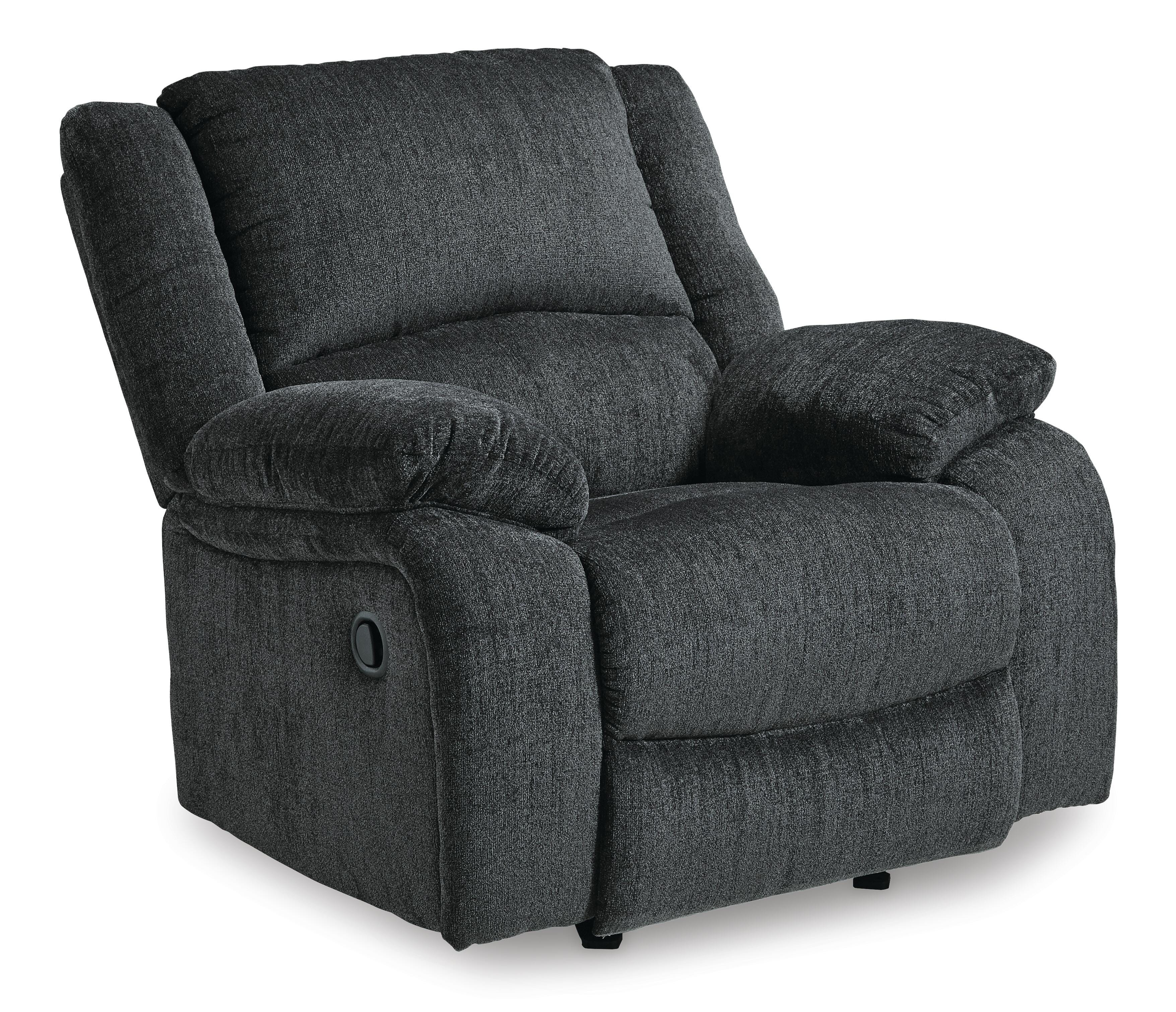 Draycoll Recliner, Slate, large