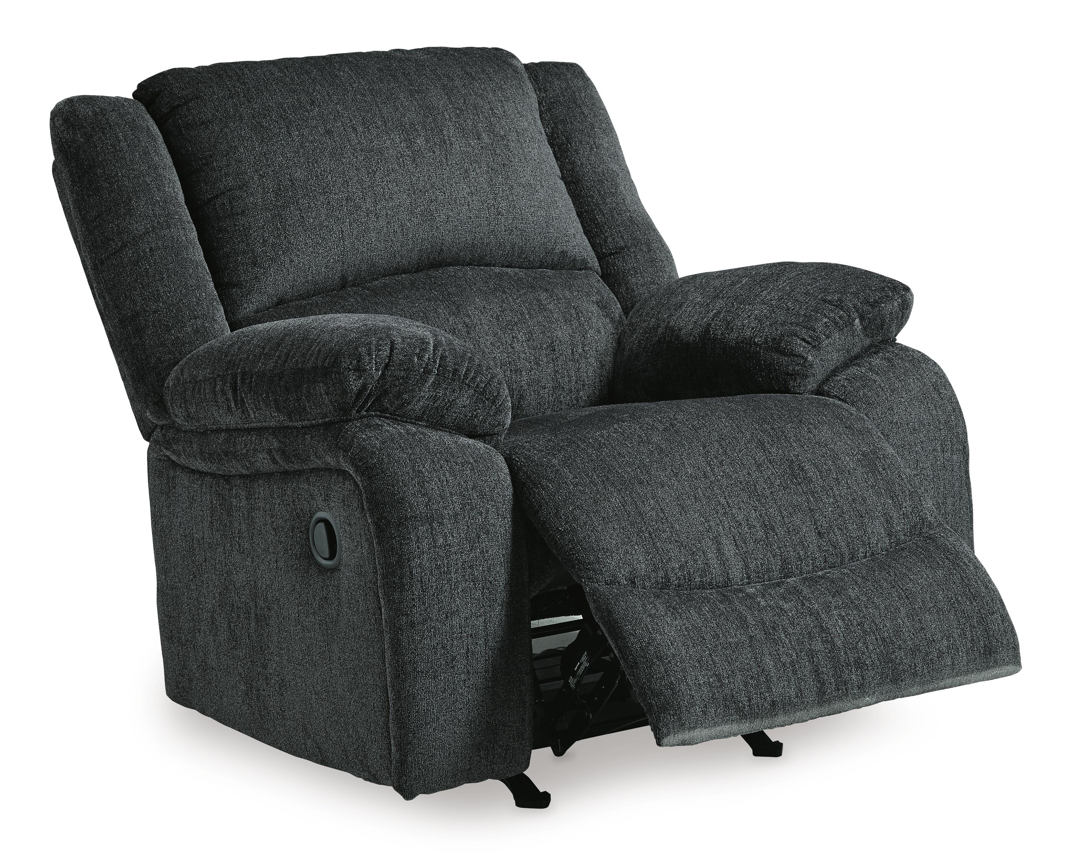 Draycoll Recliner, Slate, large