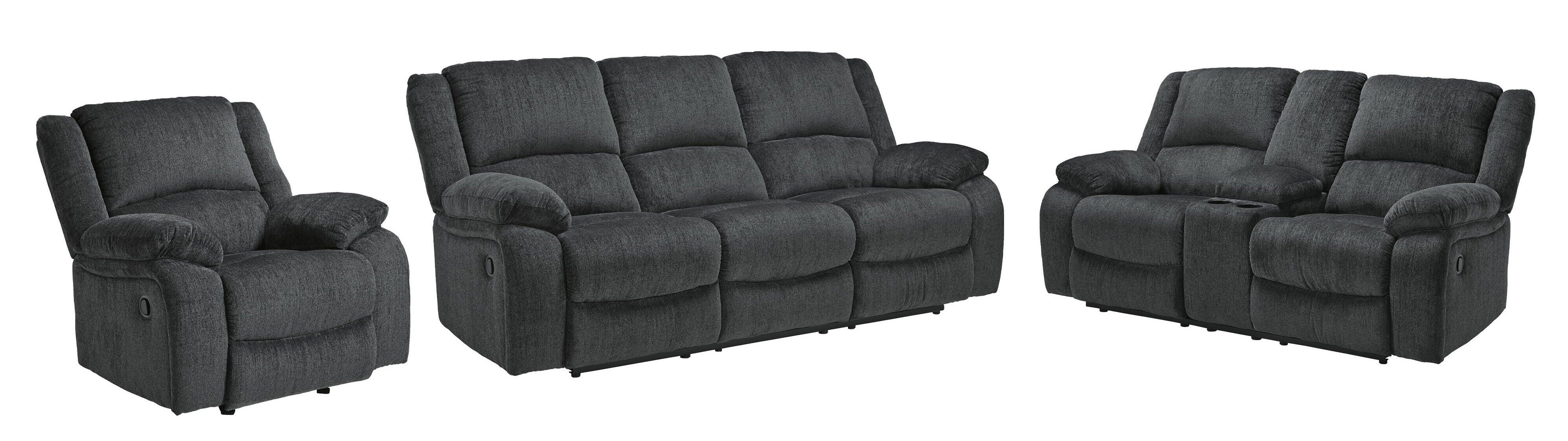 Sofá reclinable, sofá biplaza y sillón reclinable Draycoll - image 1