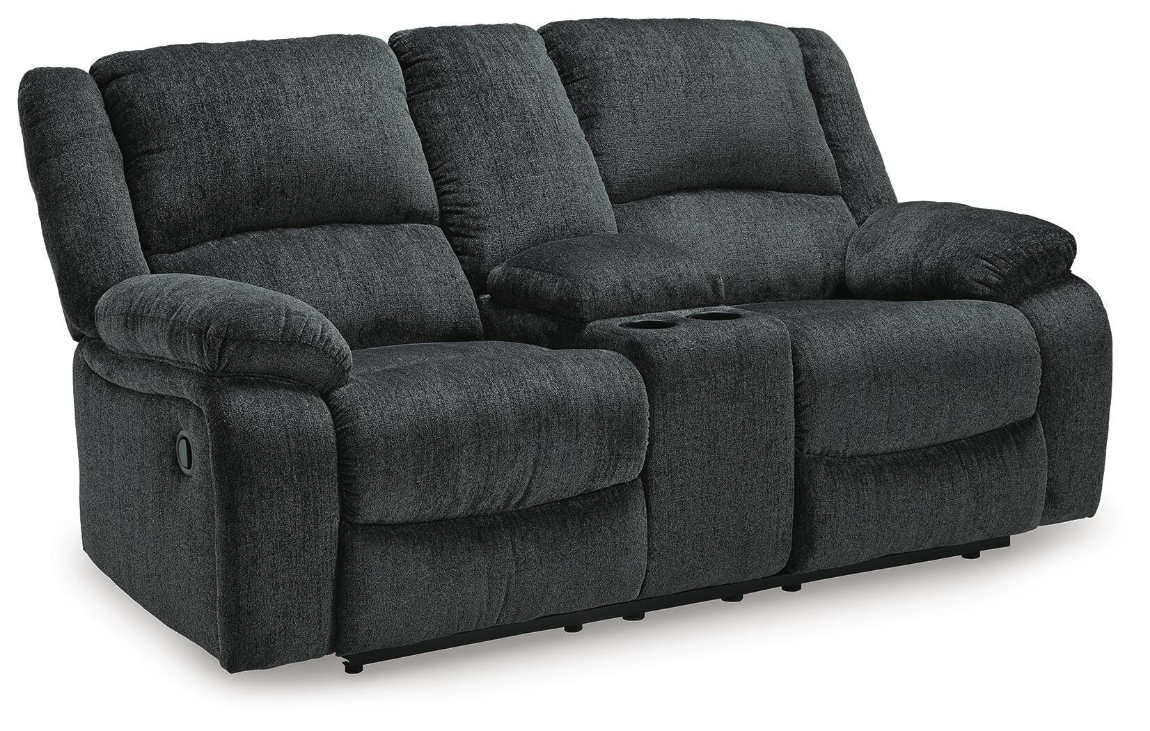 Draycoll Reclining Loveseat with Console - image 3
