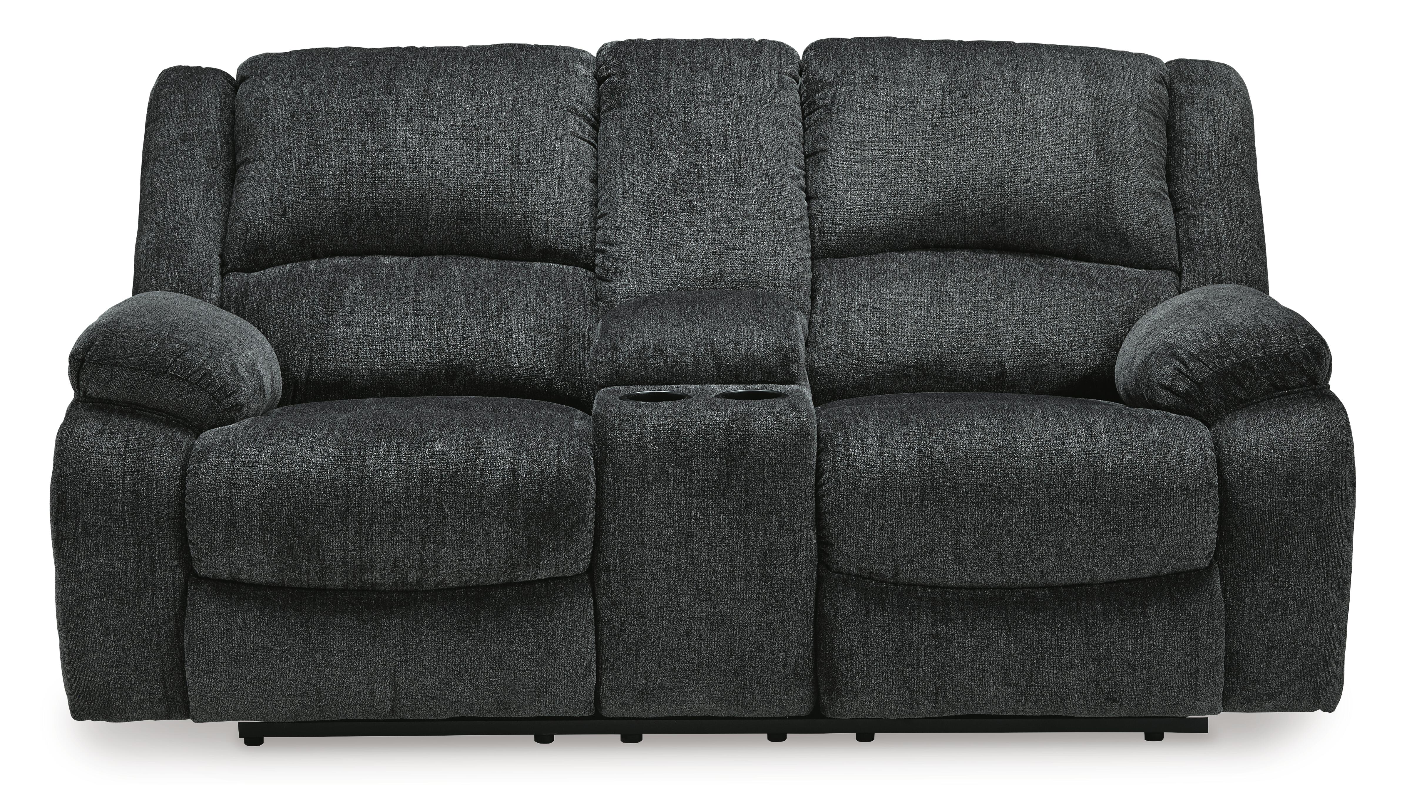 Draycoll Power Reclining Loveseat with Console - image 4