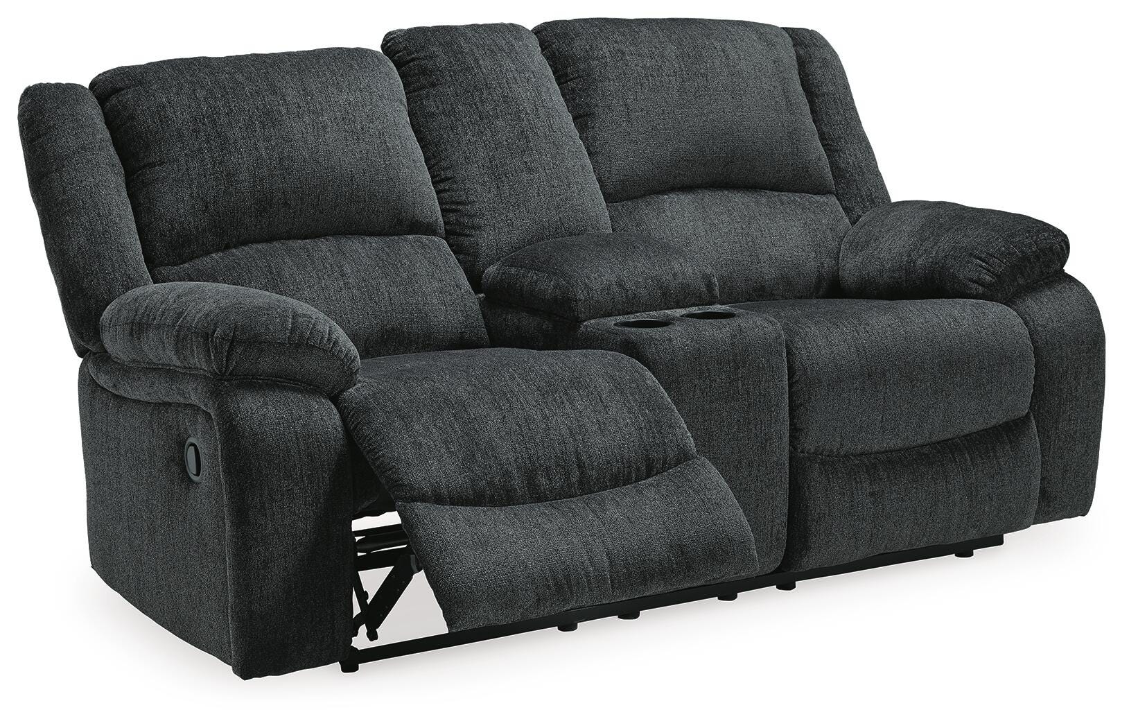 Draycoll Reclining Loveseat with Console - image 7