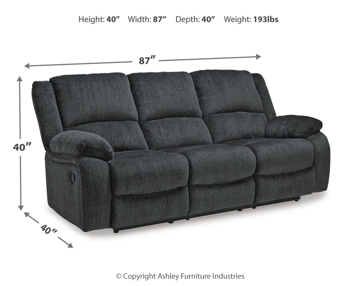 Sofá reclinable Draycoll - image 4