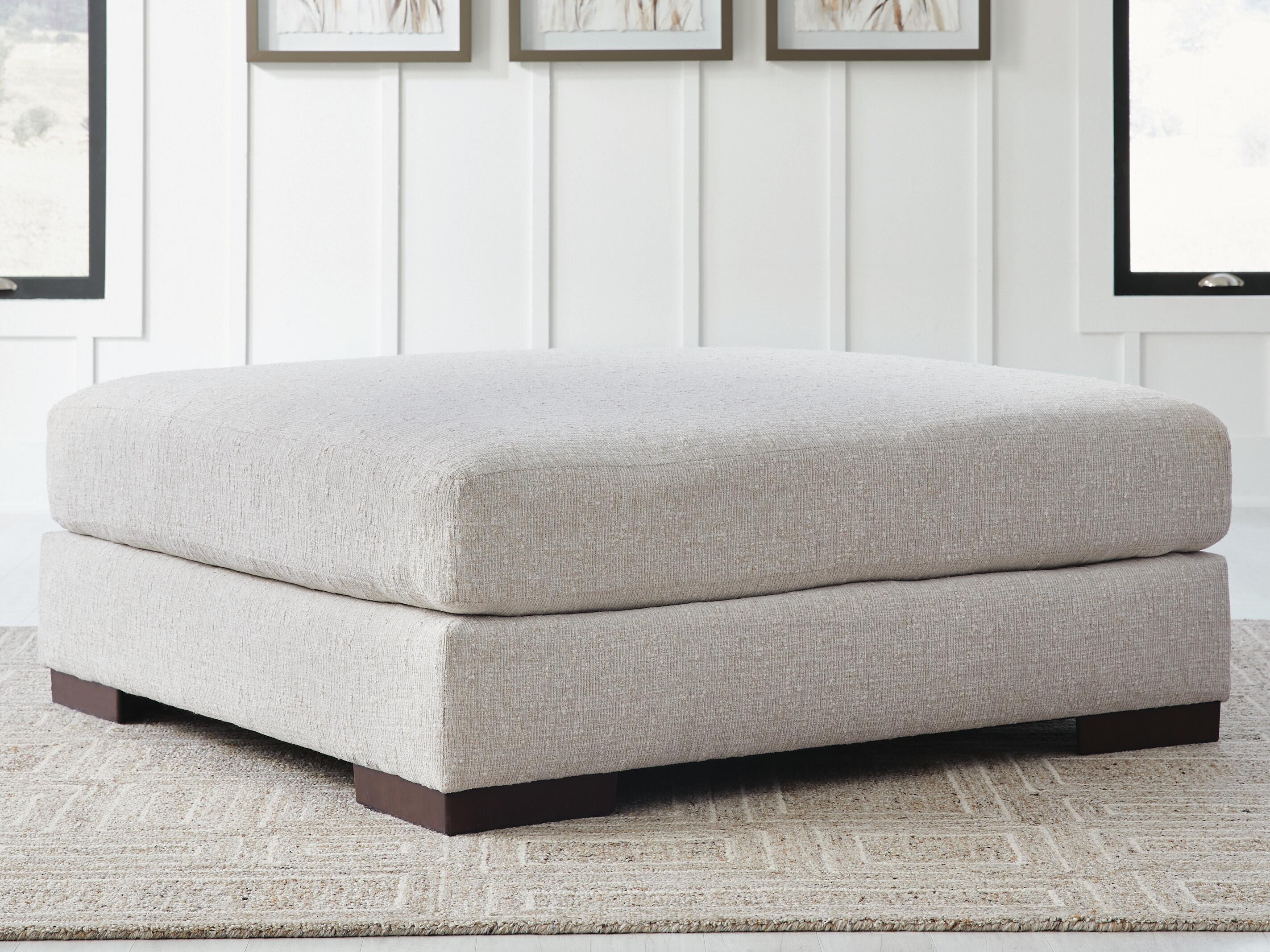 Cavella Oversized Accent Ottoman - image 1