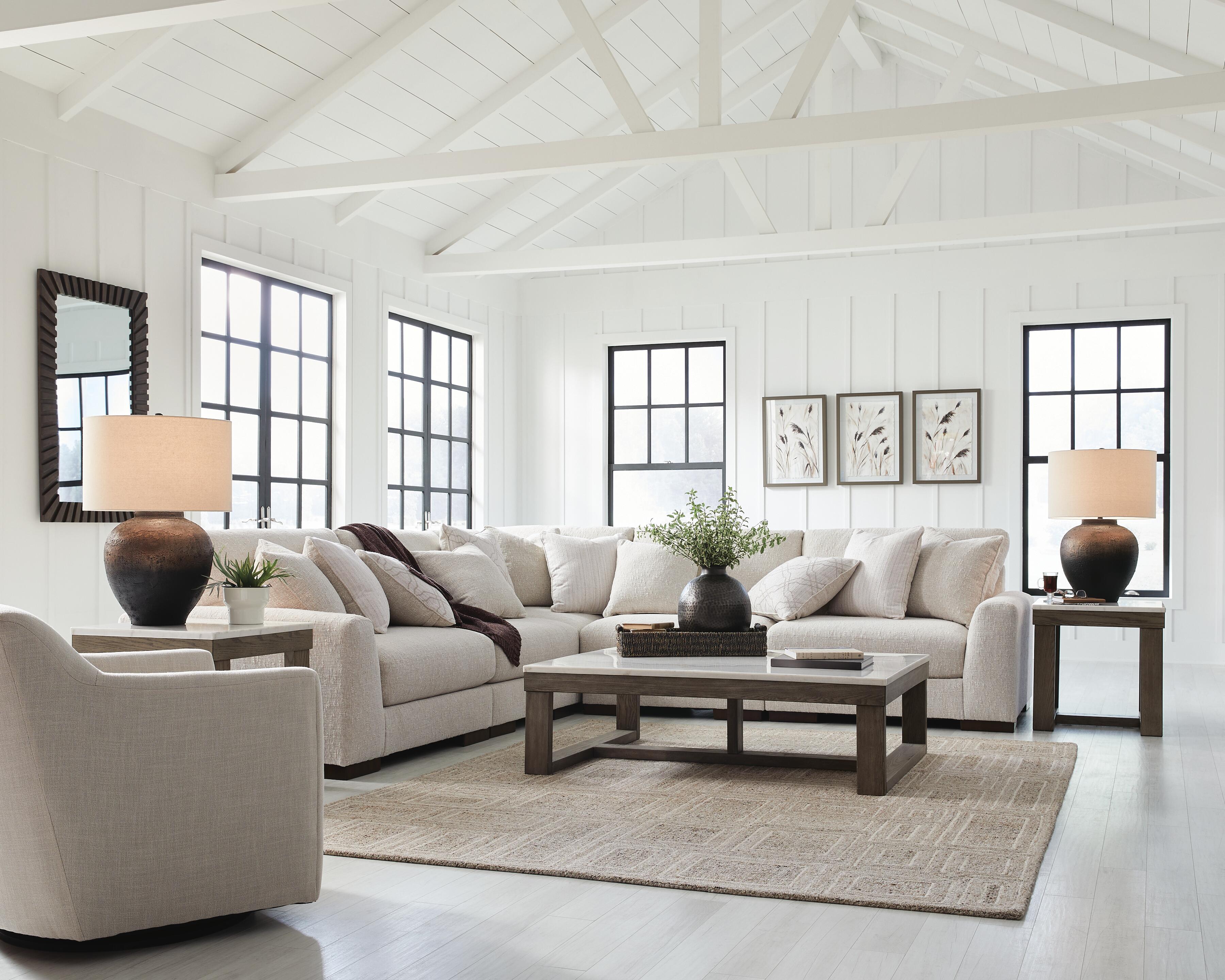 Cavella 5-Piece Next-Gen Nuvella™ Performance Fabric Modular