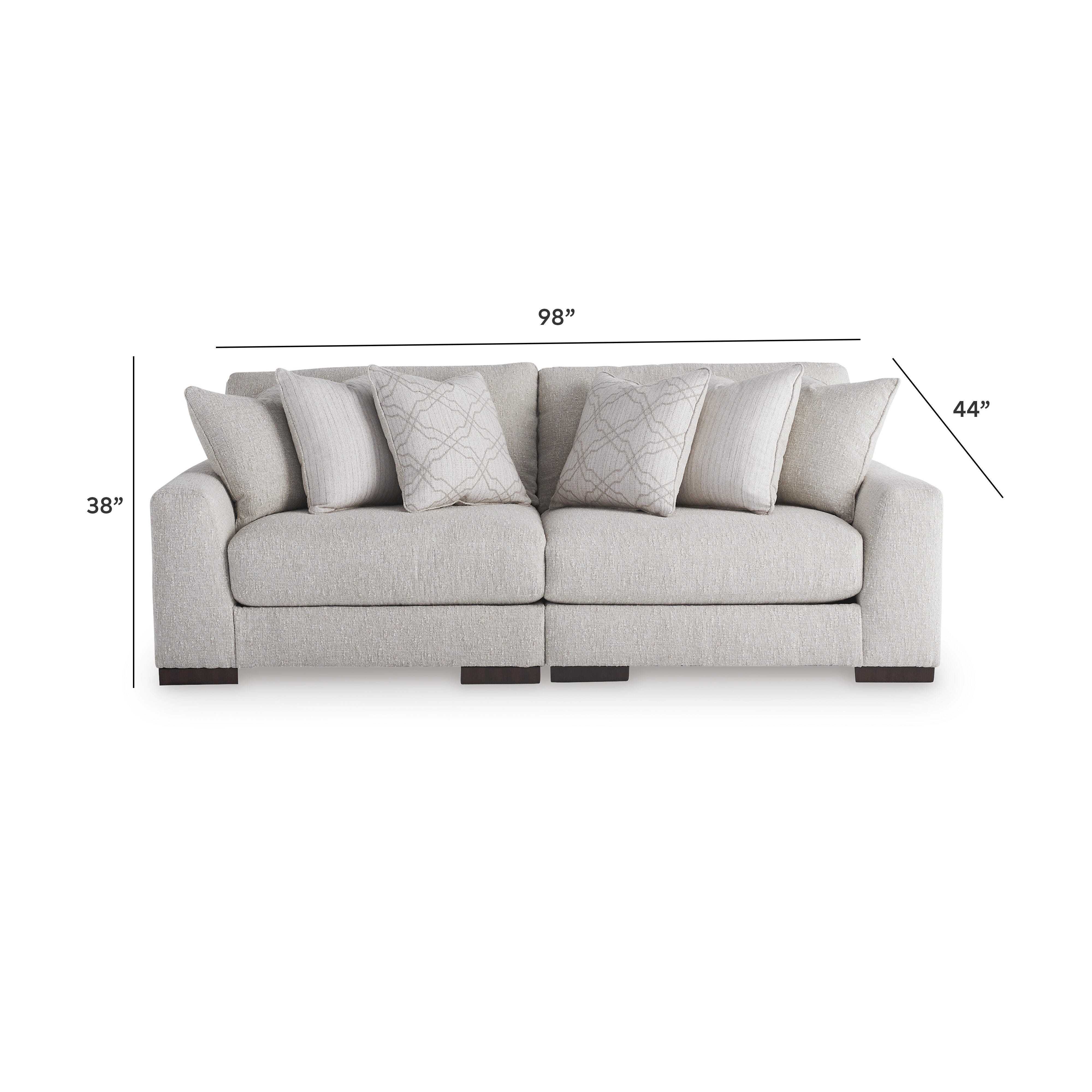 Cavella 2-Piece Next-Gen Nuvella™ Performance Fabric Modular