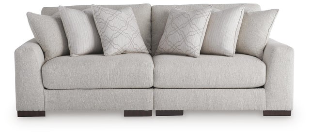 Cavella 2-Piece Next-Gen Nuvella™ Performance Fabric Modular Loveseat
