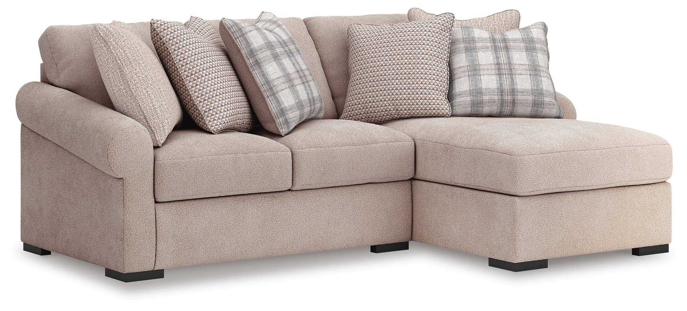 Bridgemont 2-Piece Sectional Sofa Chaise, Stone, large