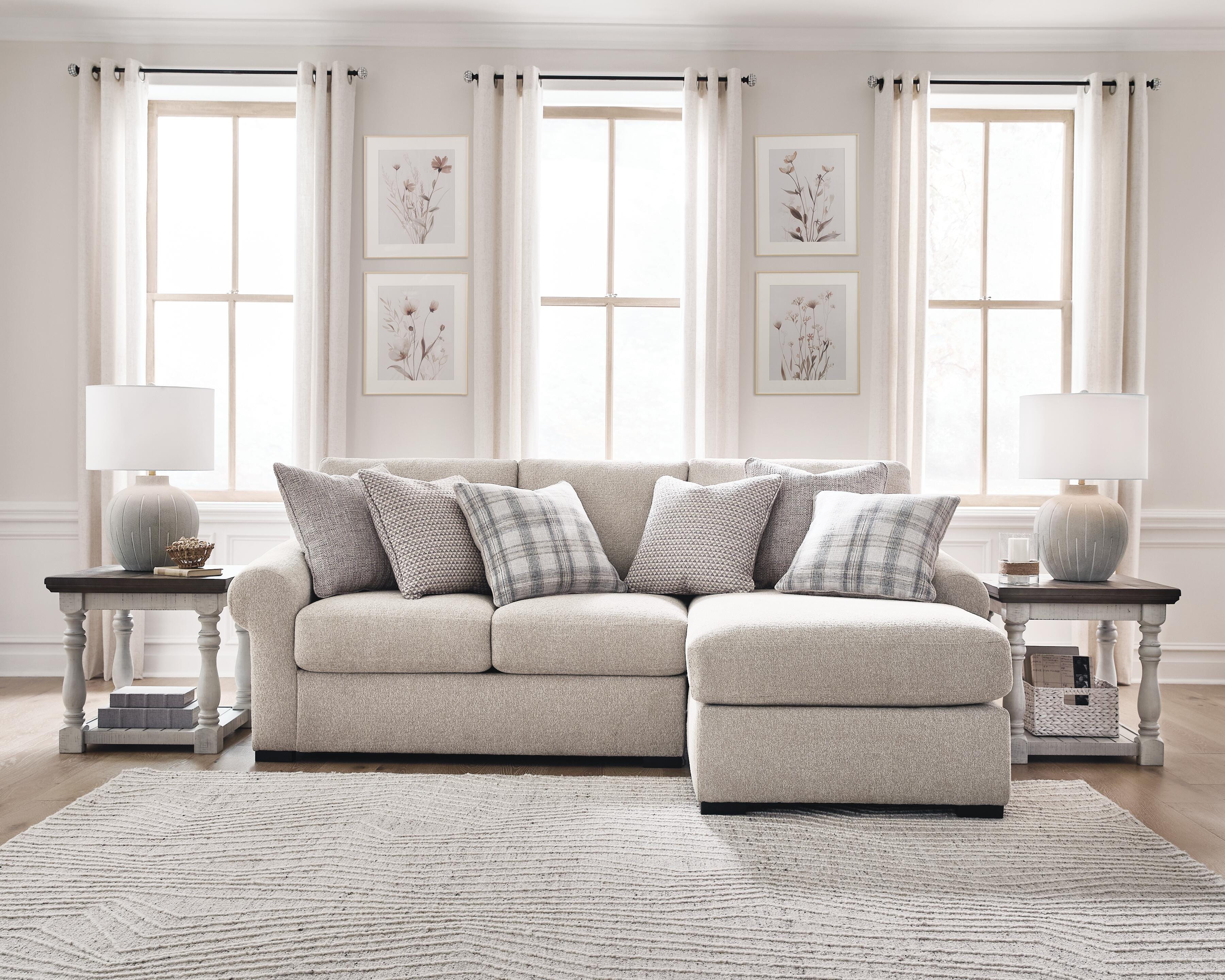 Bridgemont 2-Piece Sectional Sofa Chaise, Stone, rollover