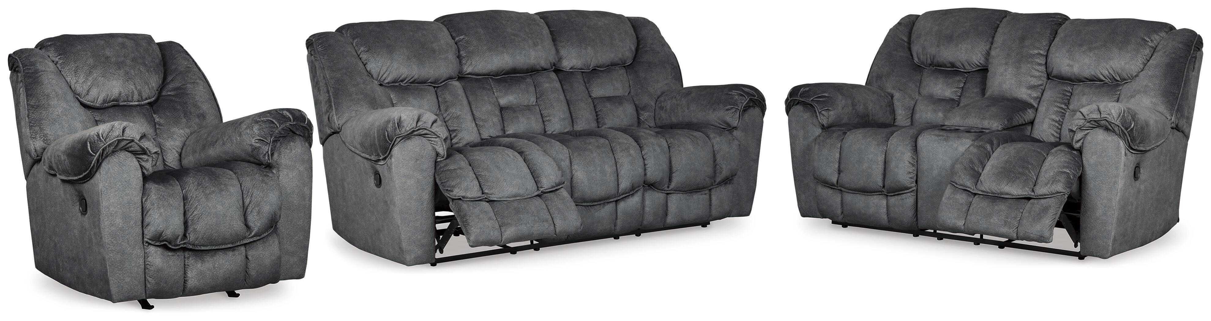 Capehorn Reclining Sofa, Loveseat and Recliner - image 1