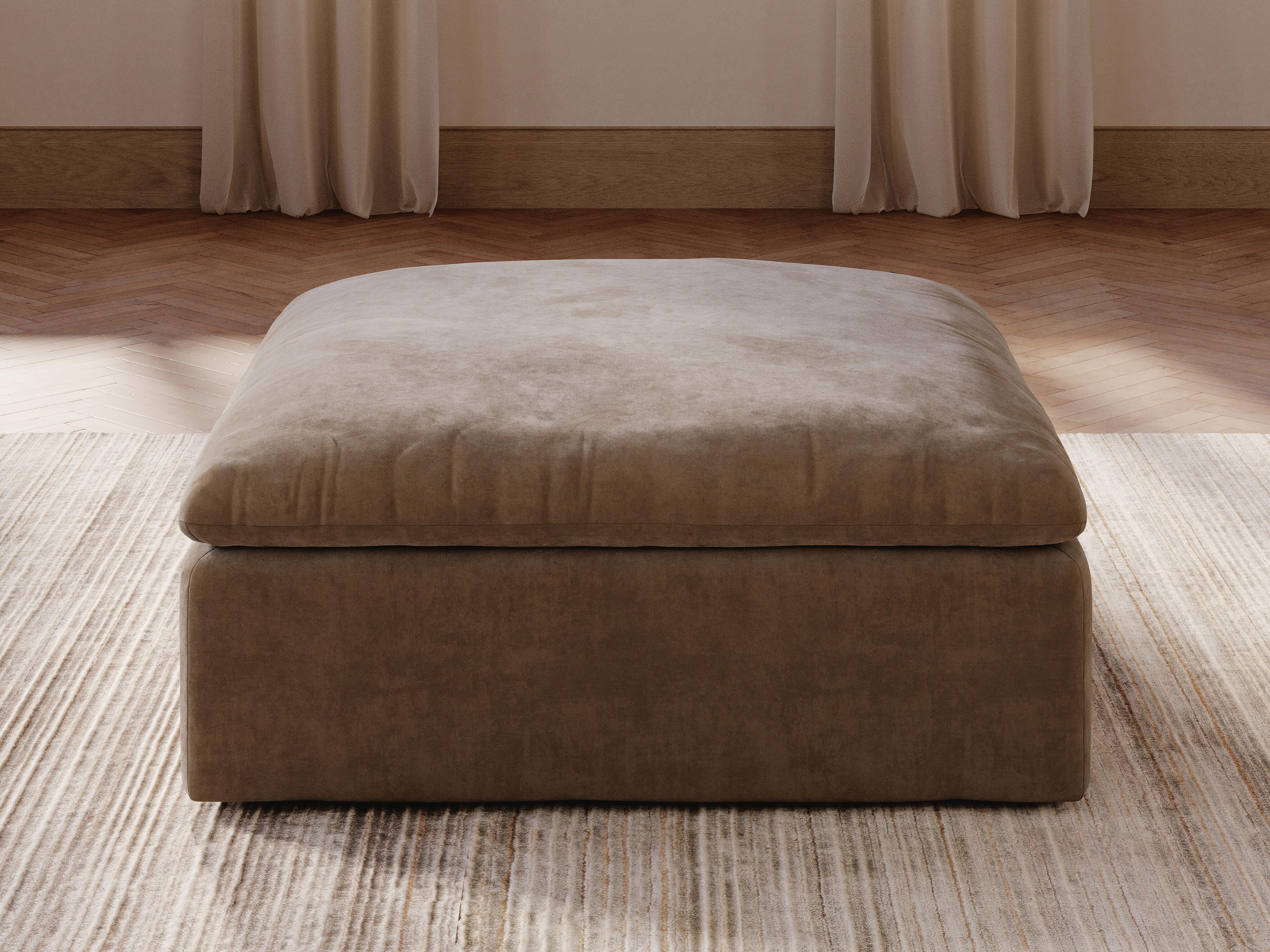 Whitehaven Oversized Accent Ottoman, Sable, rollover