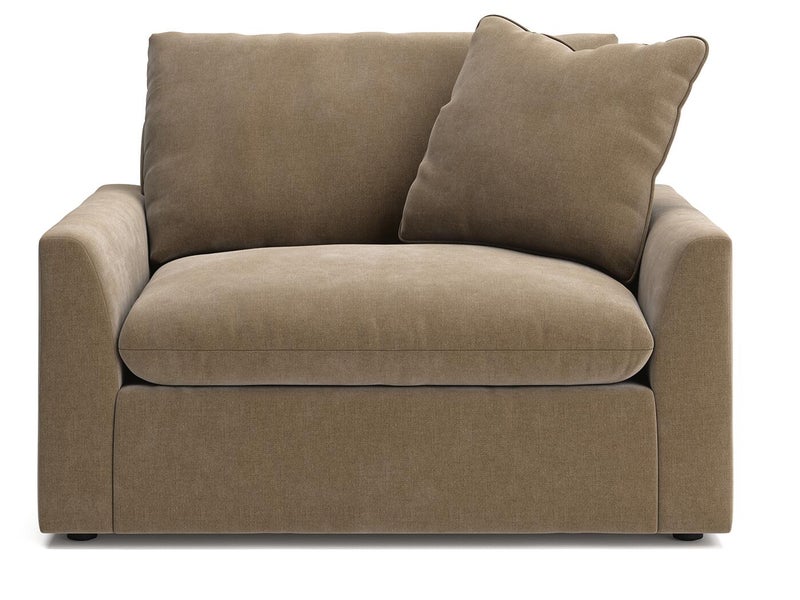 Ashley Luxe Whitehaven Velvet Oversized Chair