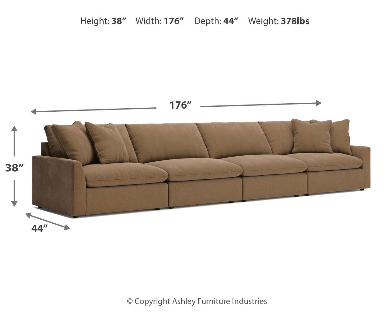 Whitehaven 4-Piece Sectional Sofa - image 8