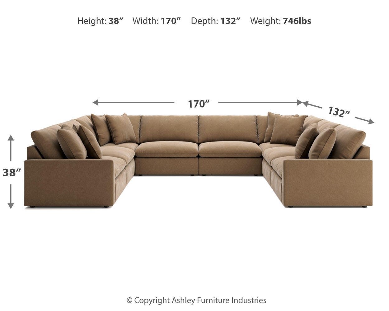 Whitehaven 8-Piece Sectional - image 7
