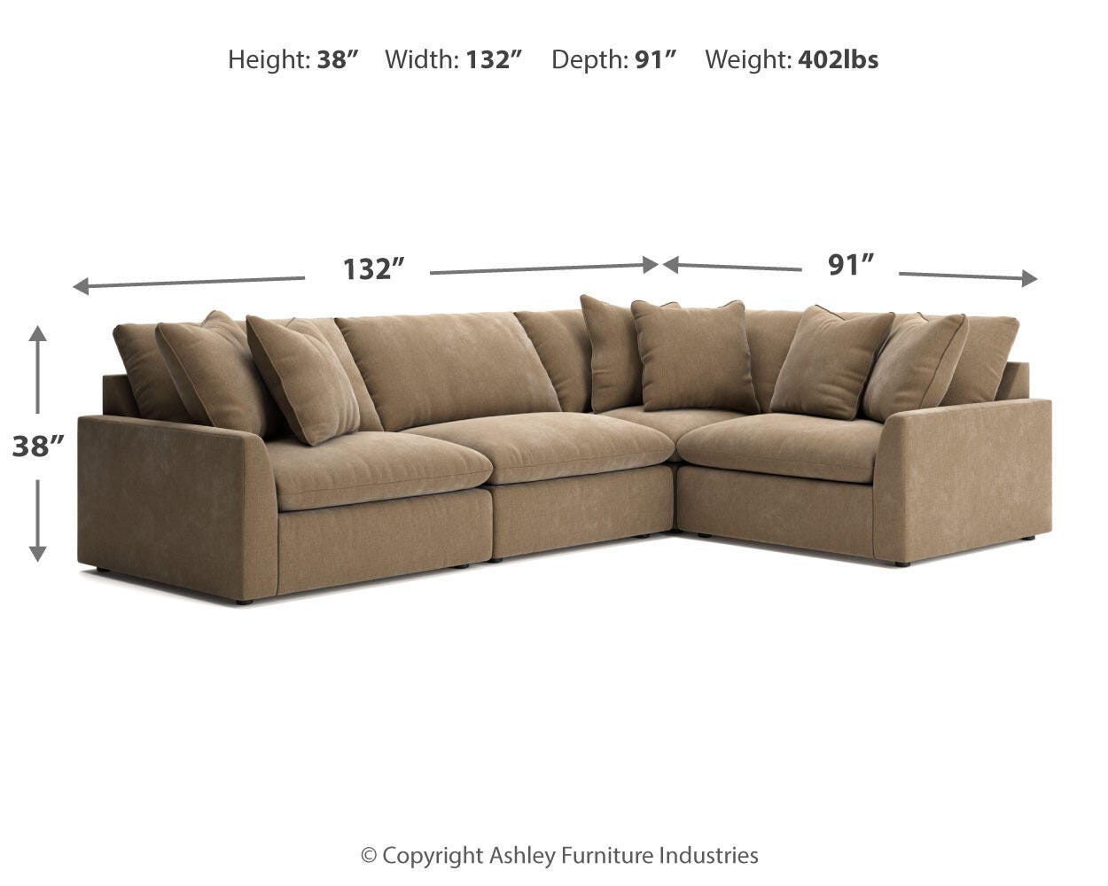 Whitehaven 4-Piece Sectional - image 7
