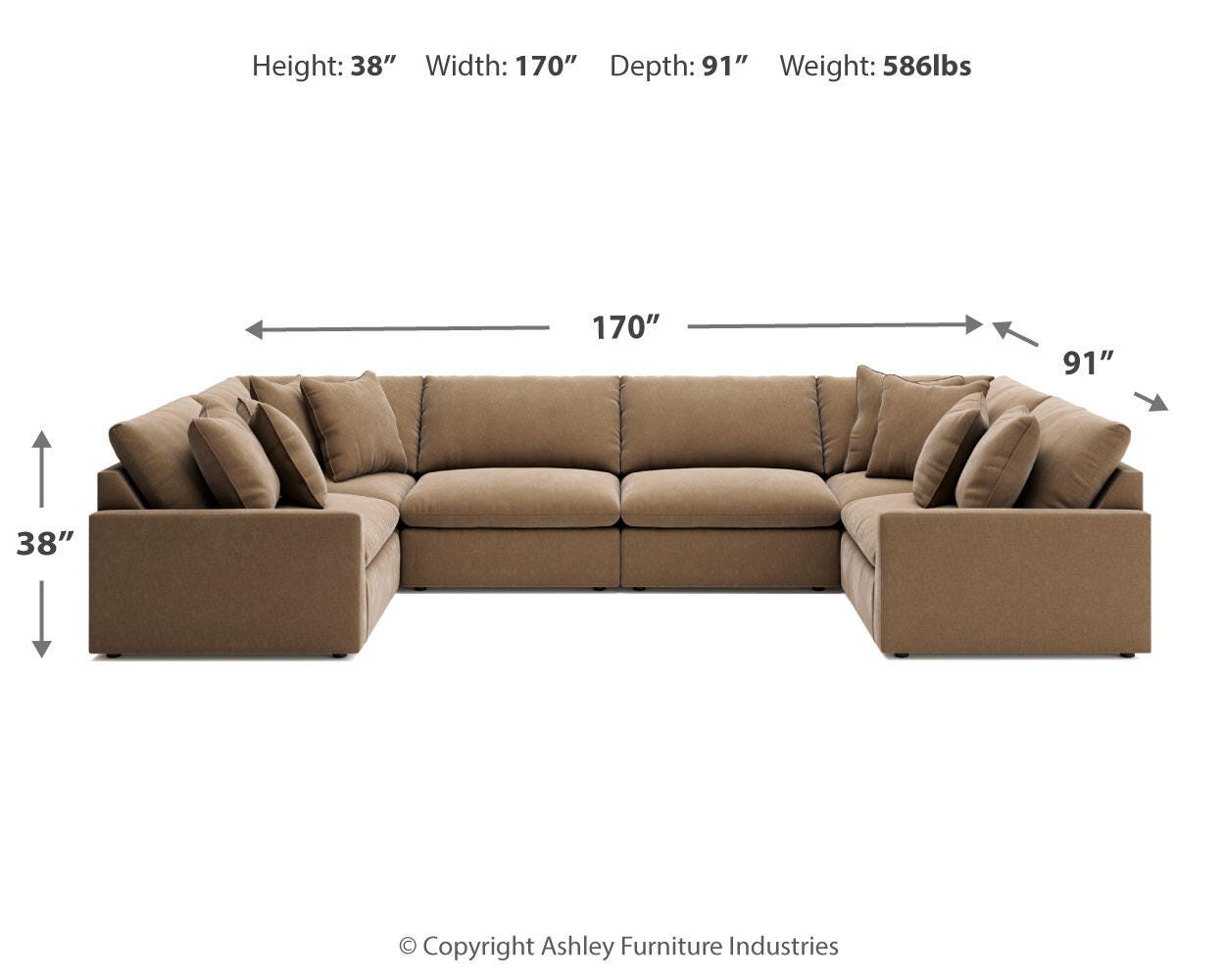 Whitehaven 6-Piece Sectional - image 6
