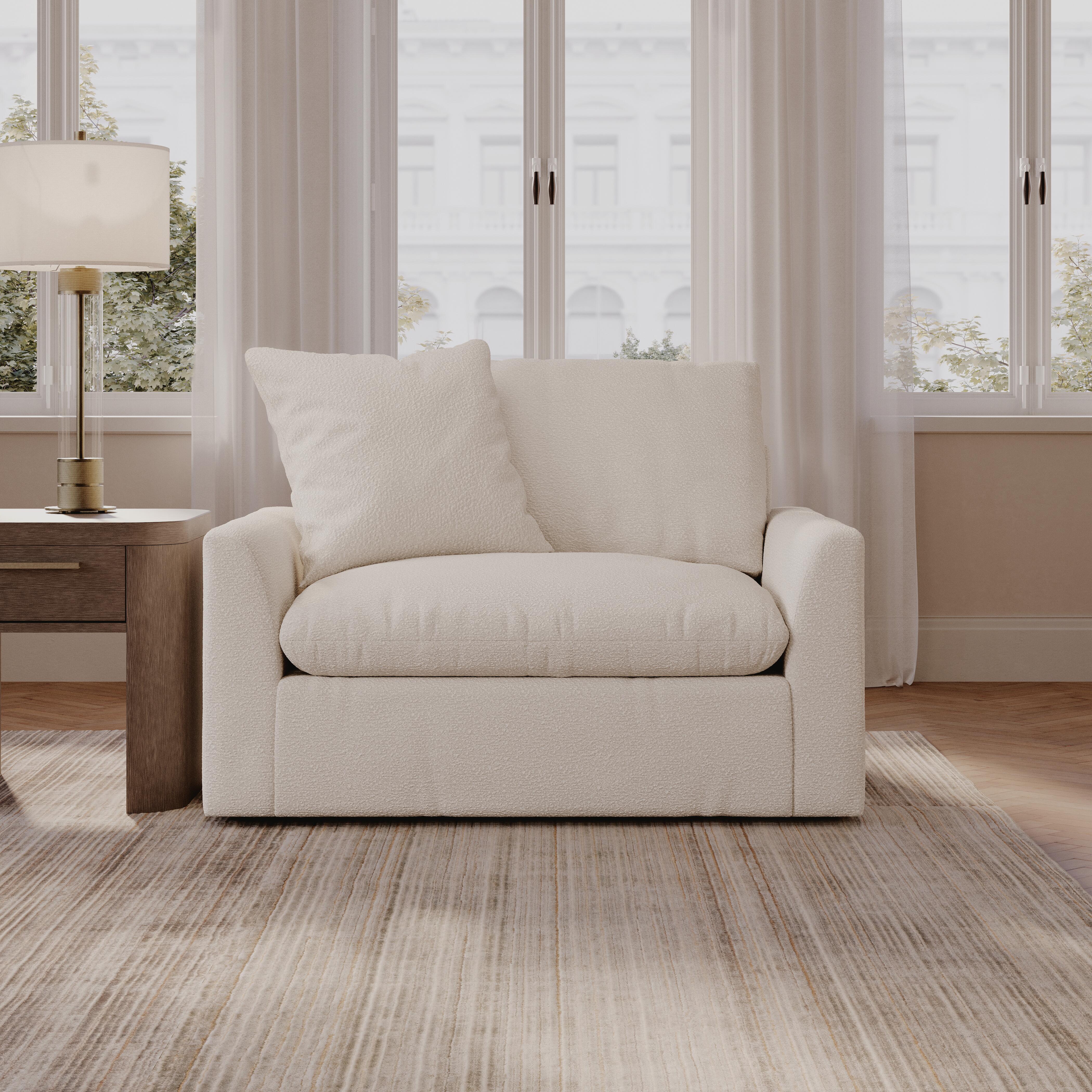 Whitehaven Oversized Chair, Oyster, rollover