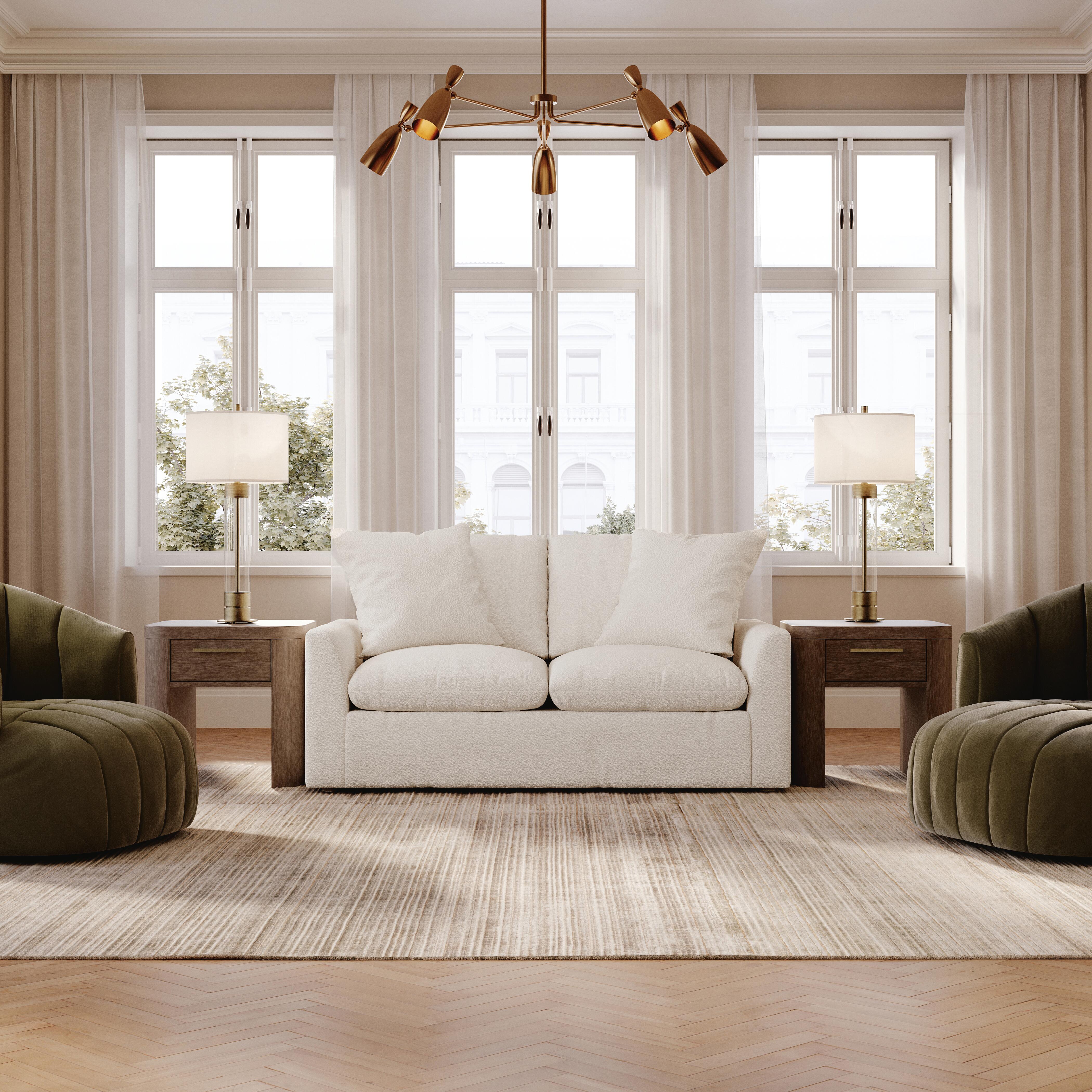 Whitehaven Loveseat, Oyster, rollover