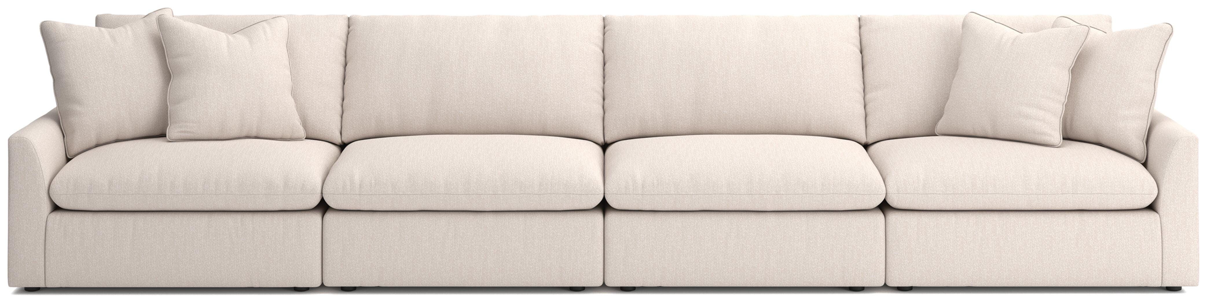 Whitehaven 4-Piece Sectional Sofa, Oyster, large