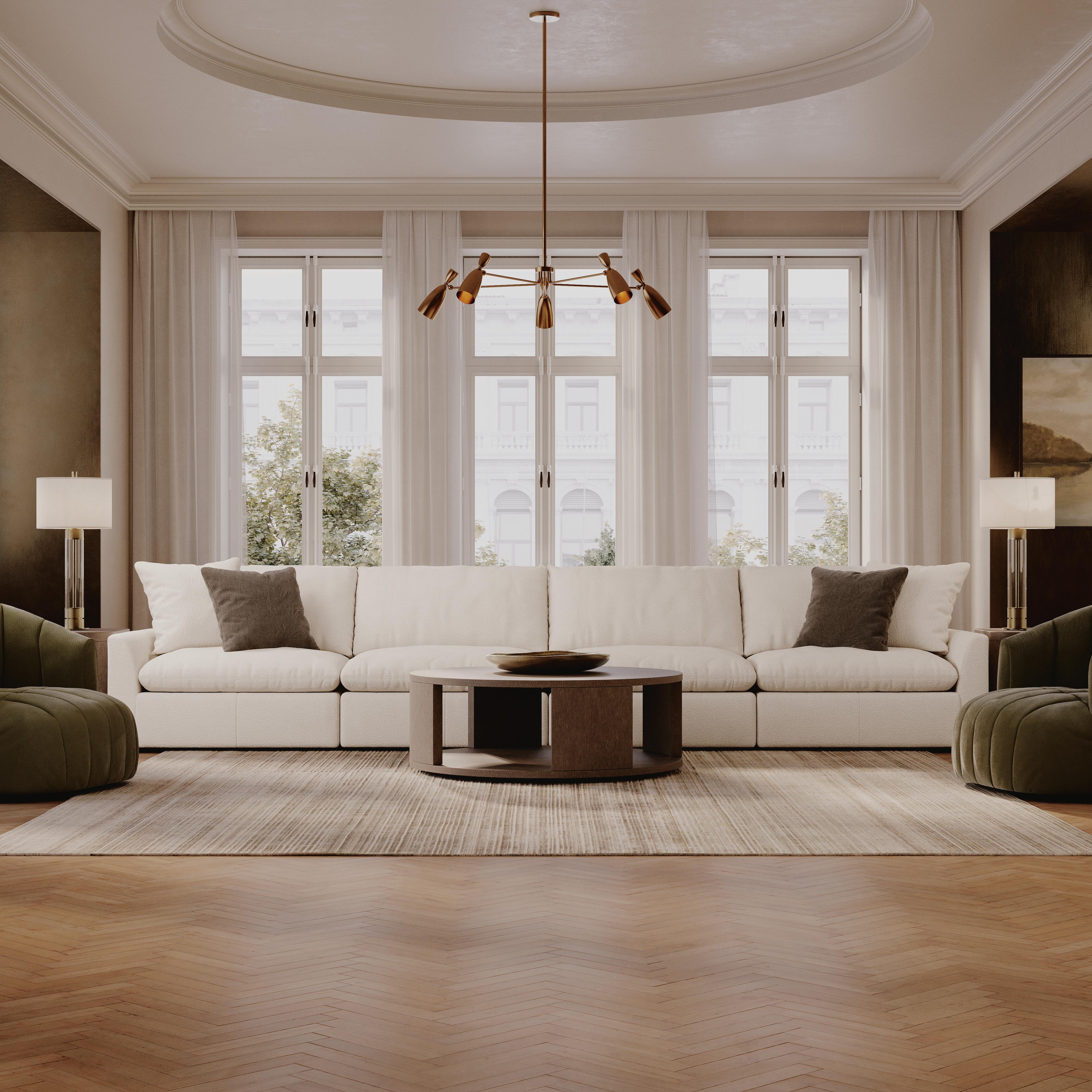 Whitehaven 4-Piece Sectional Sofa, Oyster, rollover