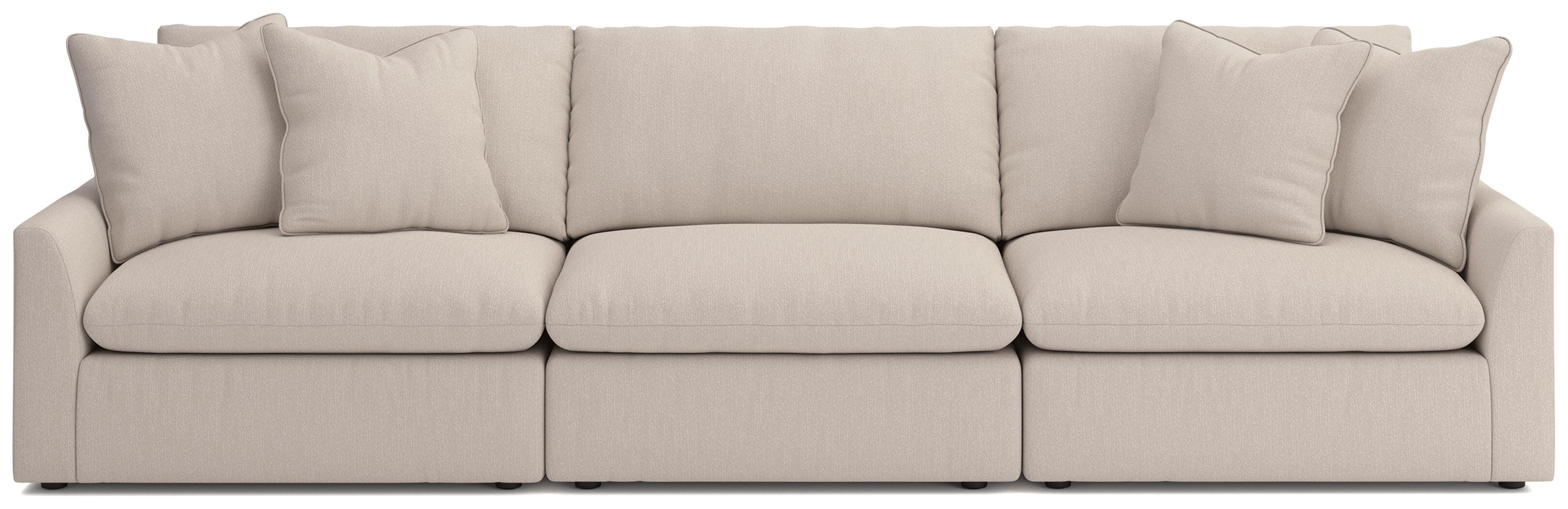 Whitehaven 3-Piece Sectional Sofa, Oyster, large