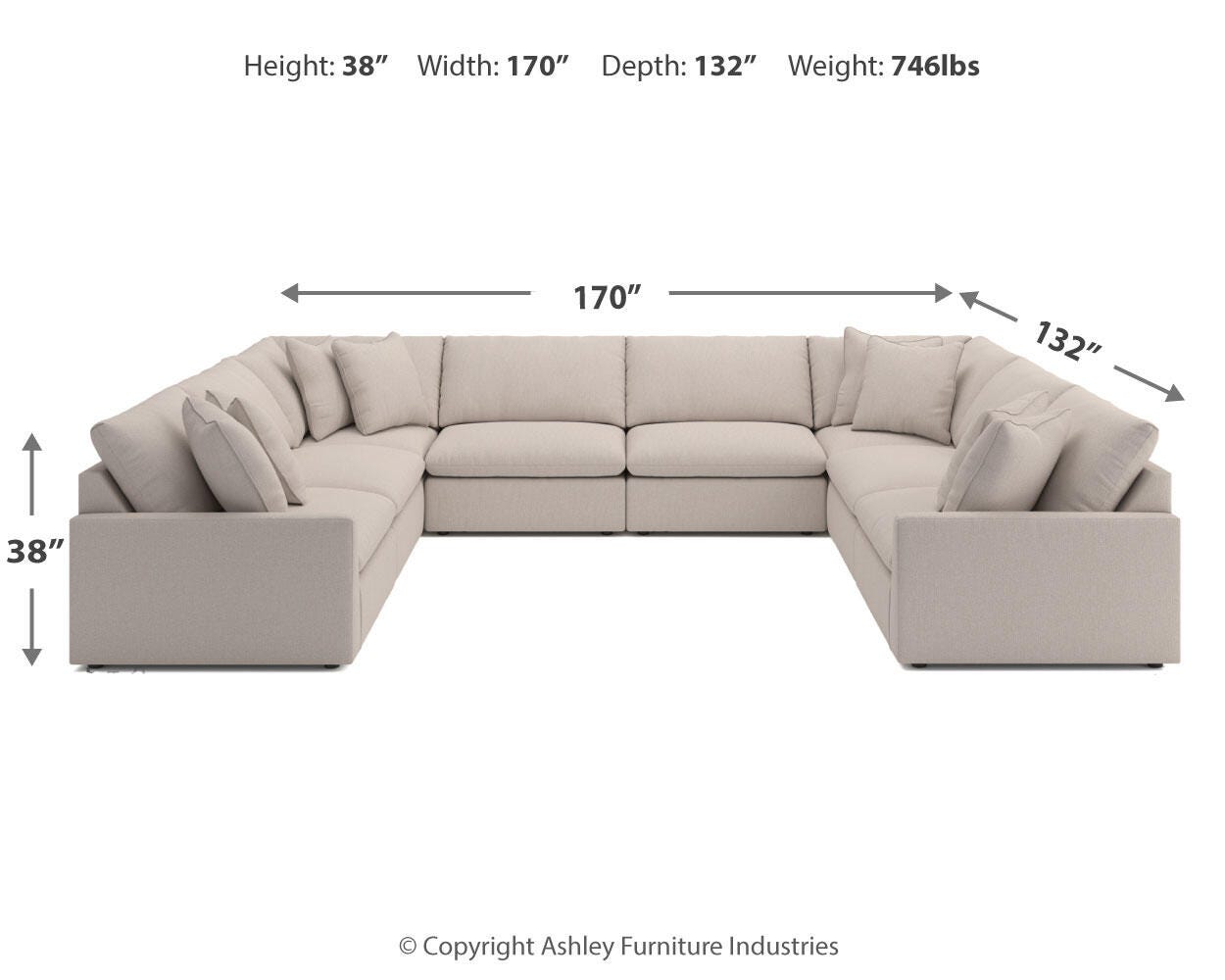 Whitehaven 8-Piece Sectional - image 6