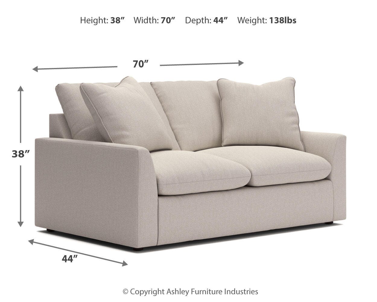 Whitehaven Loveseat - image 8