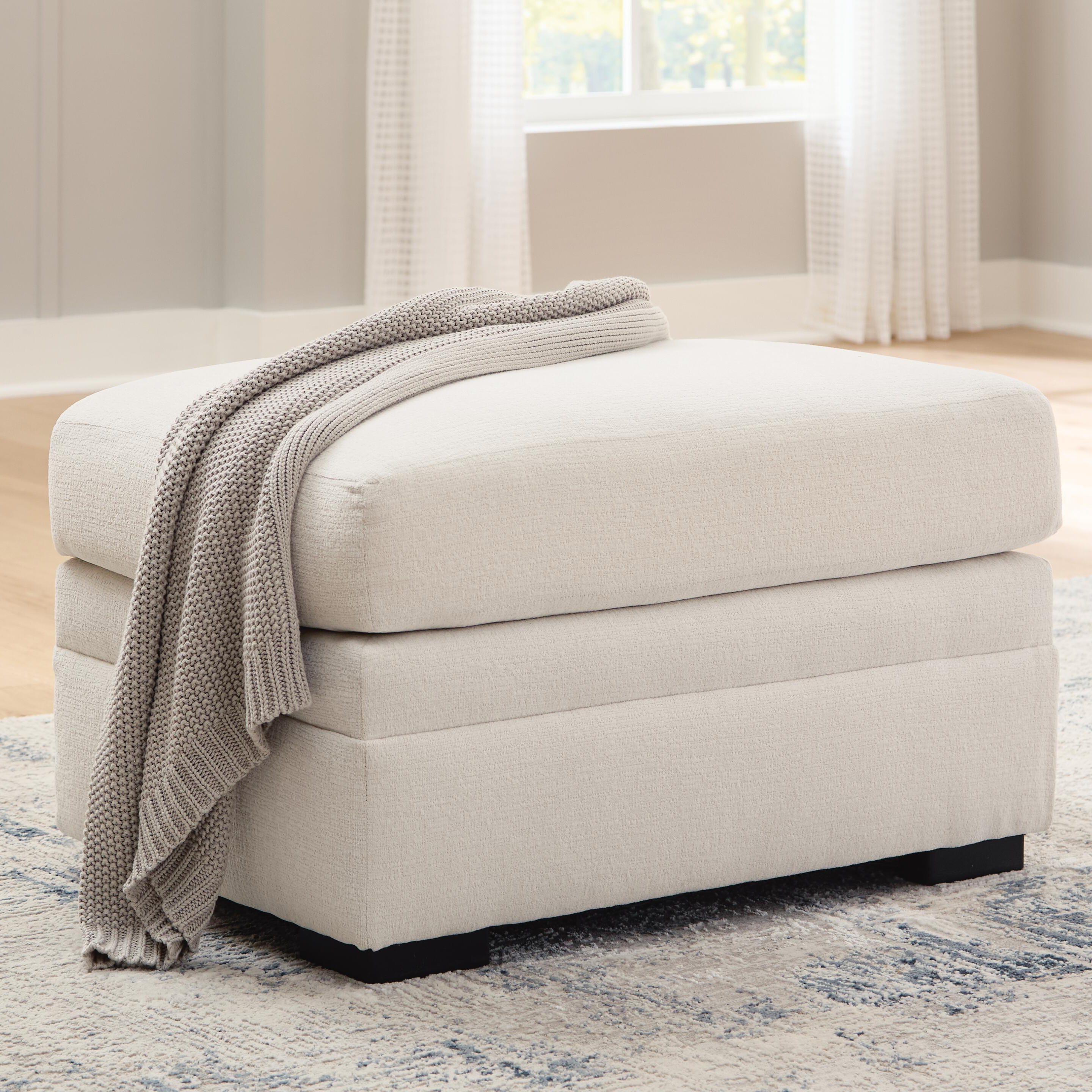 Hartmoor Ottoman, Pearl, rollover