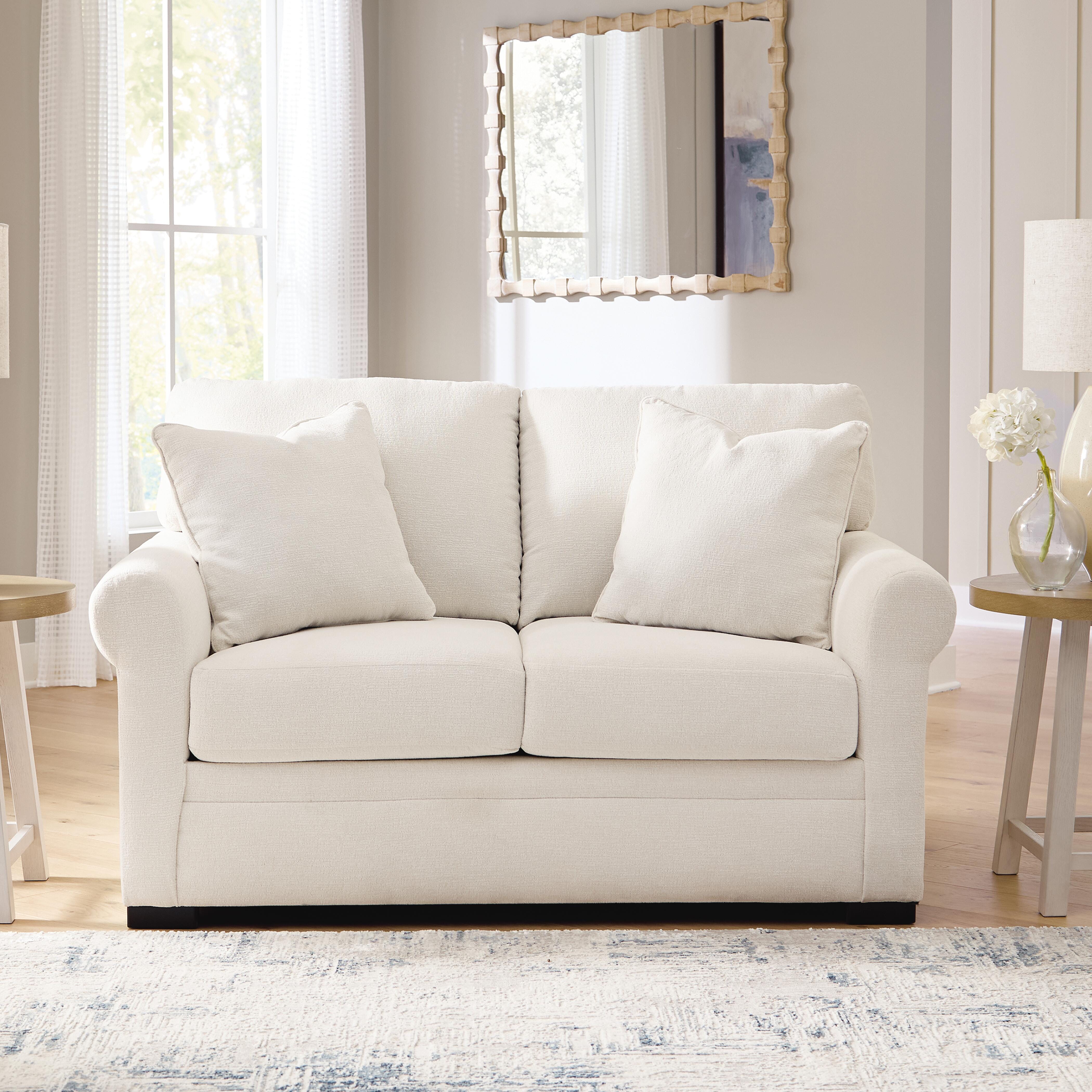 Hartmoor Loveseat, Pearl, large