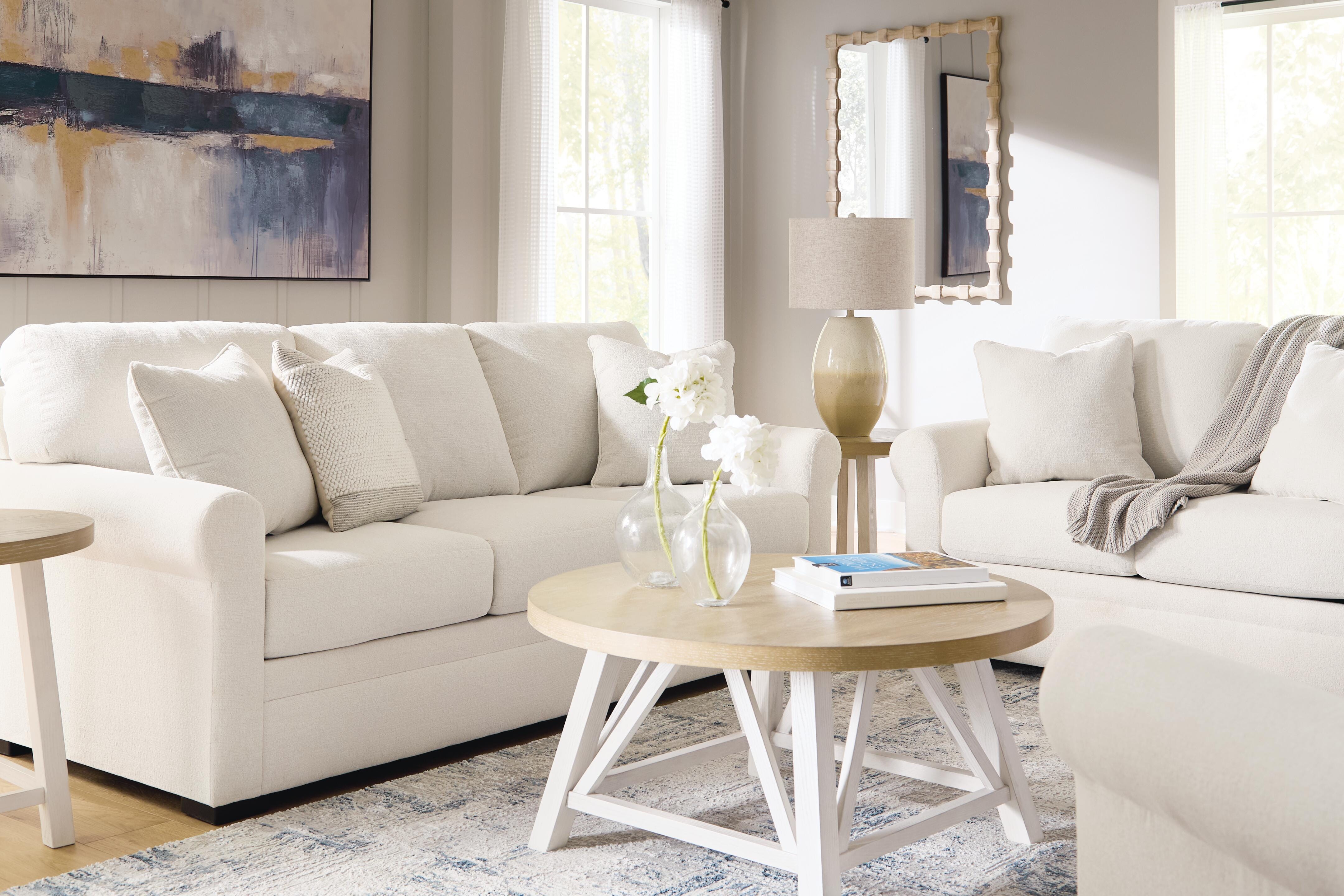 Hartmoor Sofa and Loveseat, Pearl, large