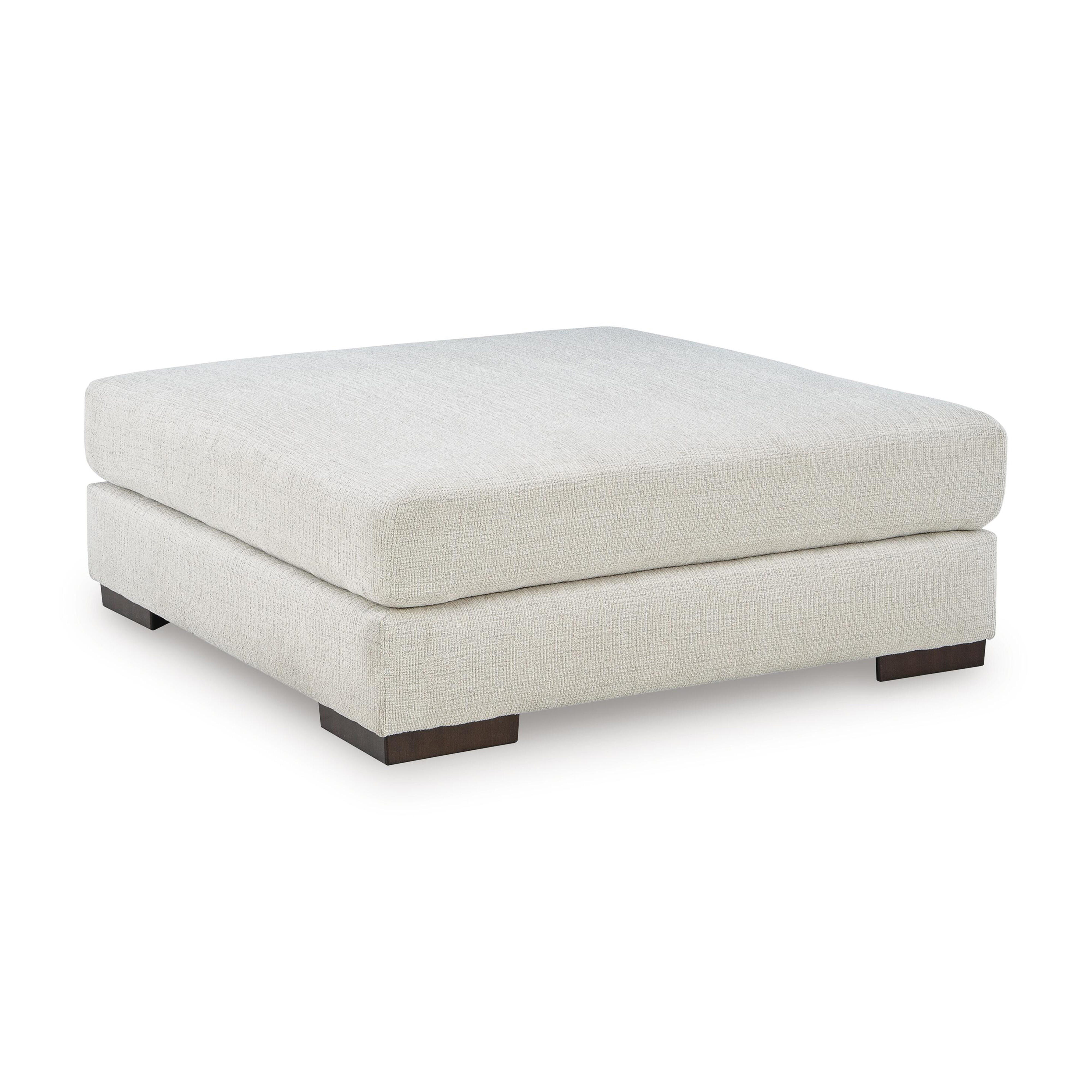 Barrelton Oversized Accent Ottoman, , large