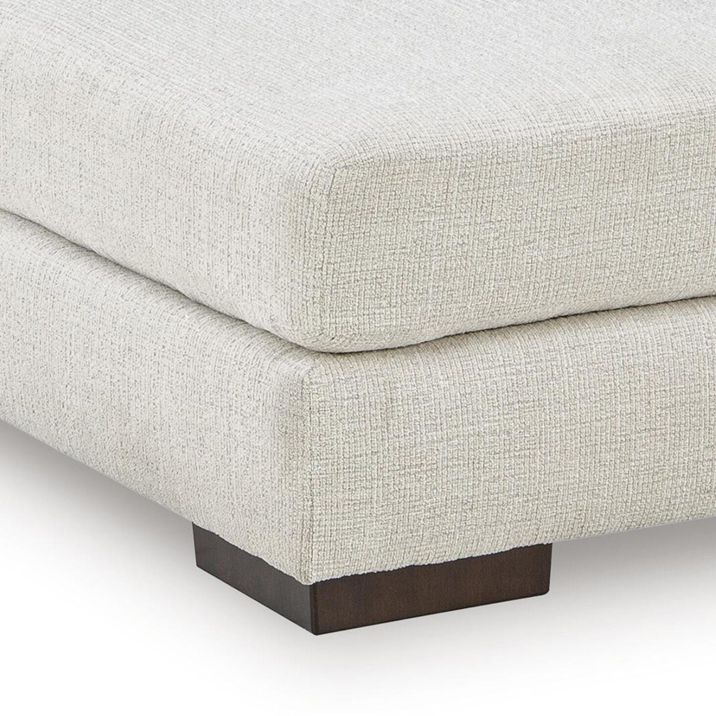 Barrelton Oversized Accent Ottoman, , large