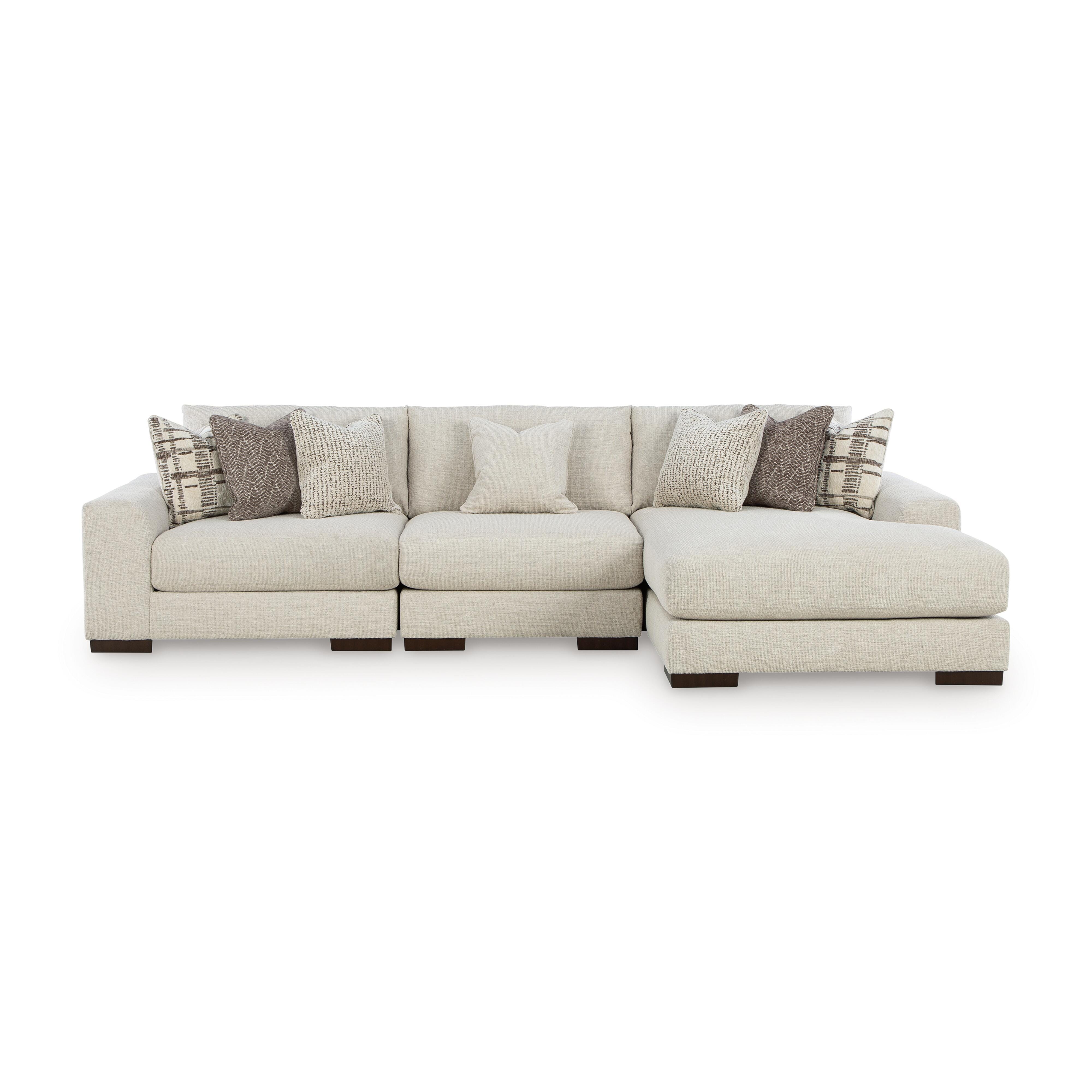 Barrelton 3-Piece Sectional with Chaise, Barley, large