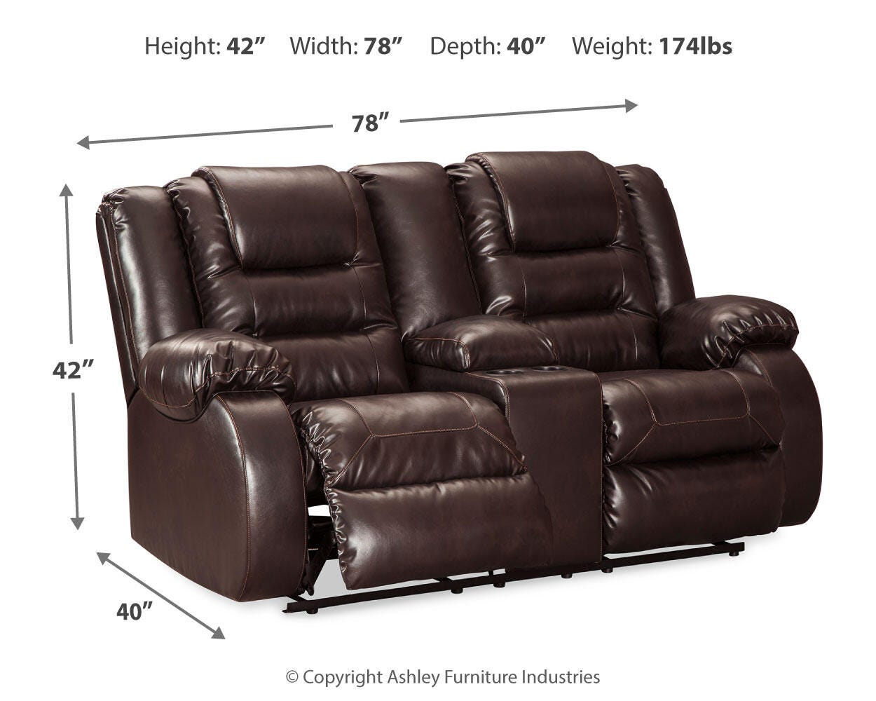 Vacherie Reclining Loveseat and Recliner - image 10