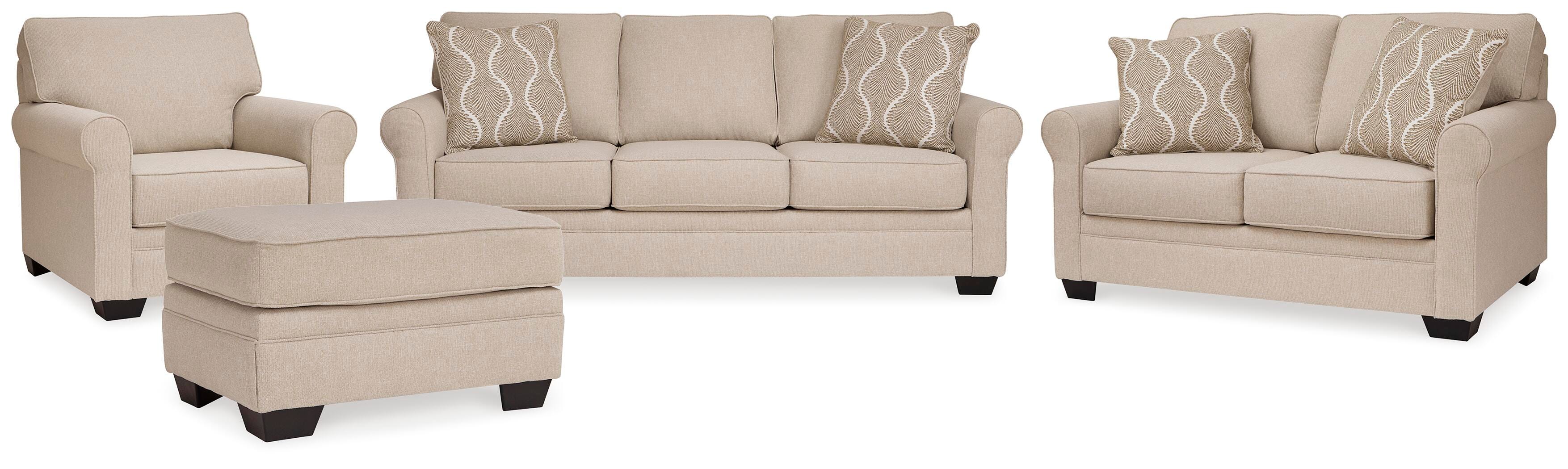 Belcaro Place Sofa, Loveseat, Chair and Ottoman, , large