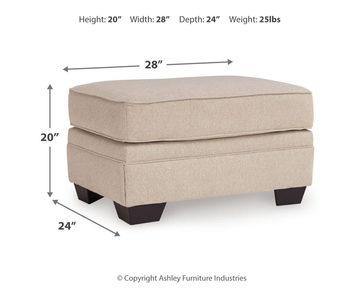 Belcaro Place Ottoman - image 4